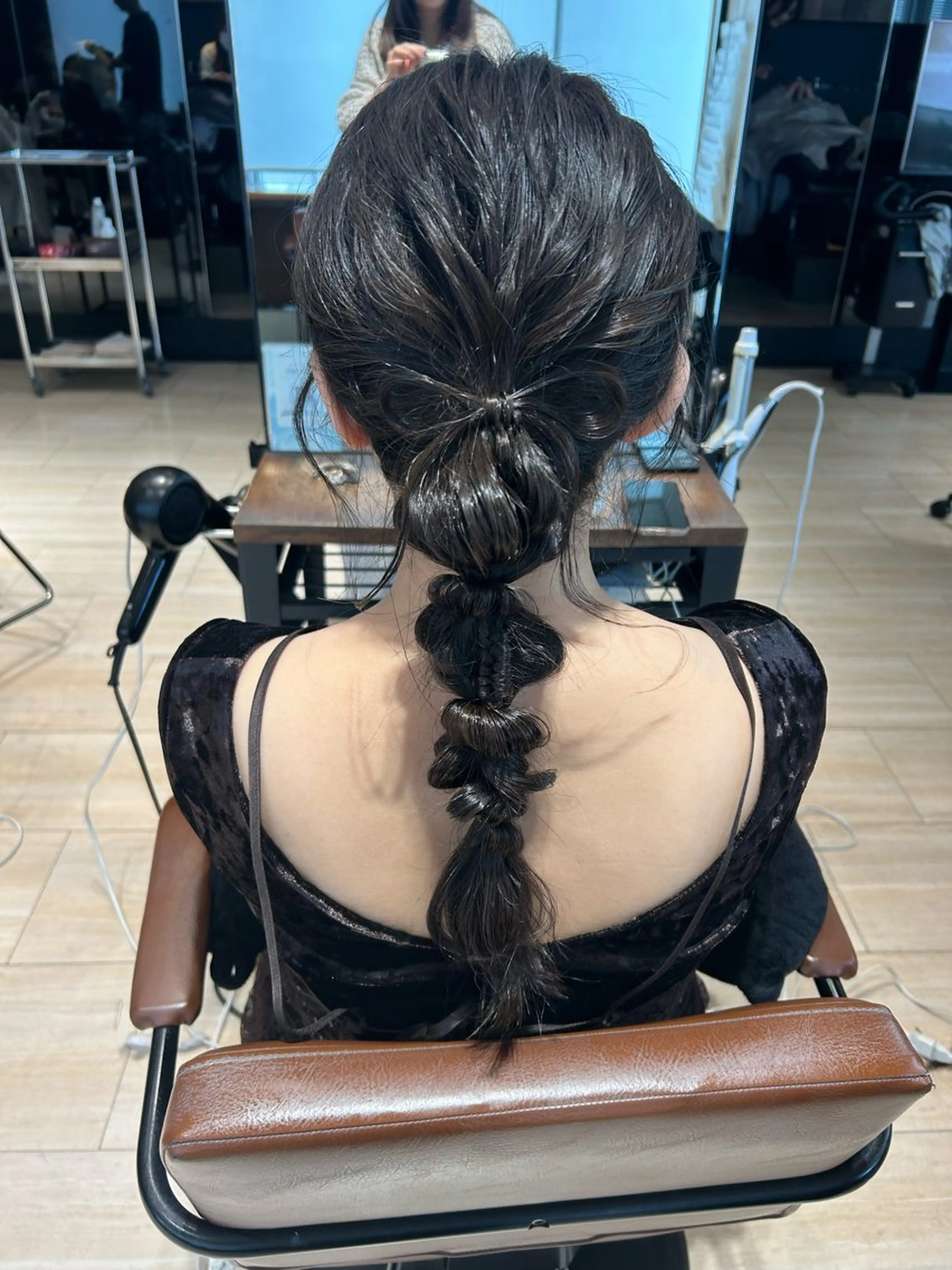 ロング ヘアセット 🌼大竹美侑／顔まわ りカット／レイヤーのヘアスタイル