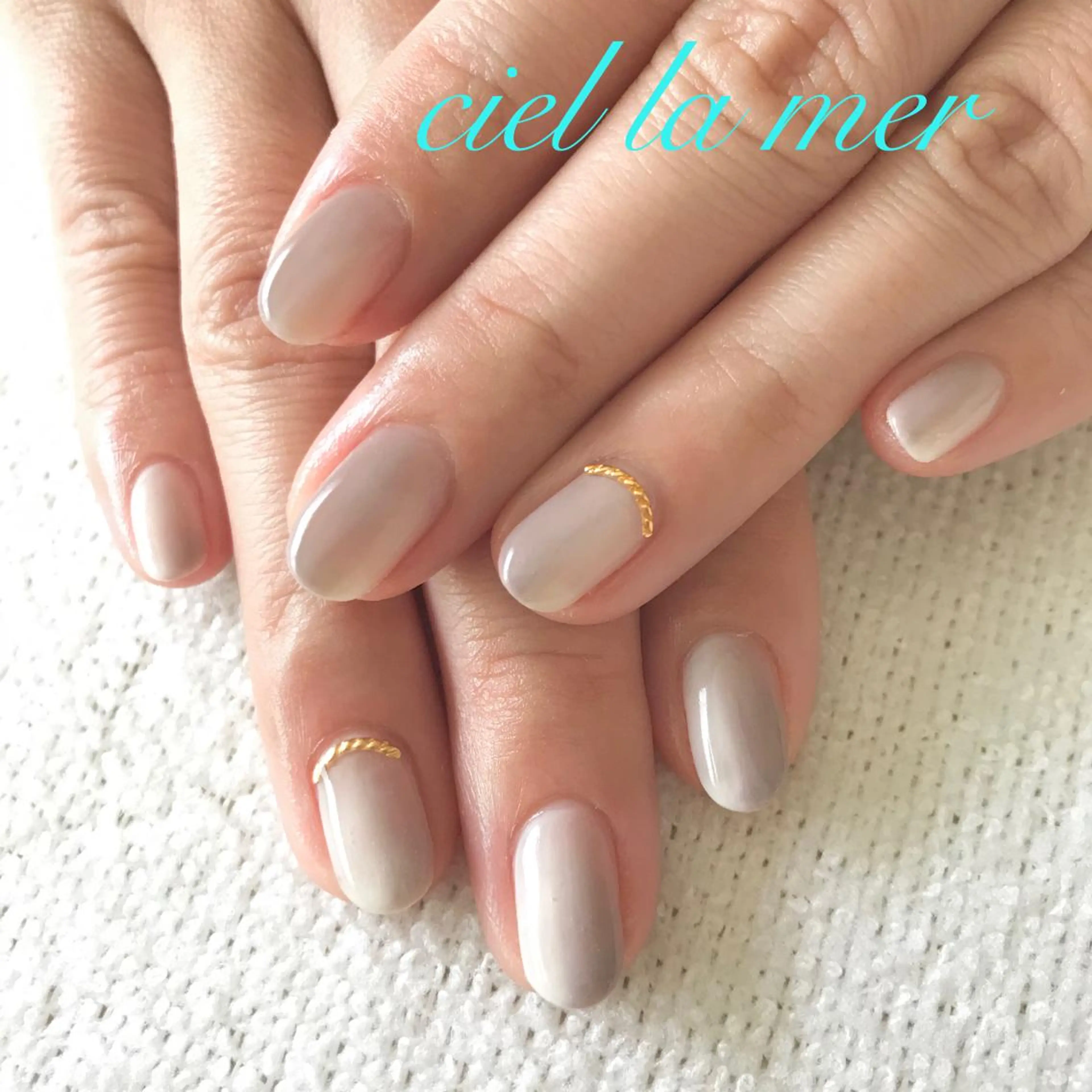 ネイル ハンドネイル フットネイル ciel la merのネイルデザイン