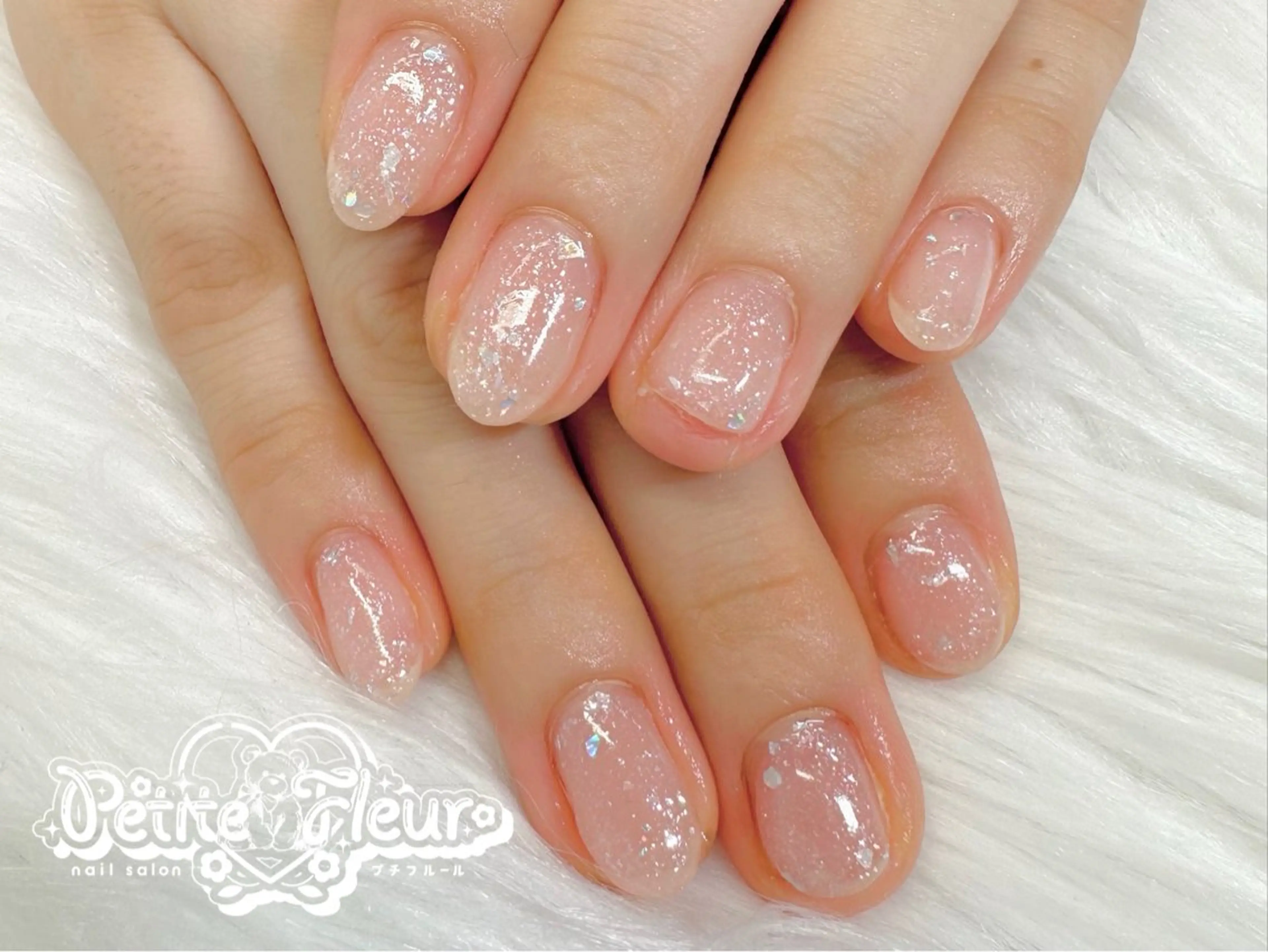 ネイル ジェルネイル 韓国ネイル ❁⃘*。Petite fleur❁⃘*りさのネイルデザイン