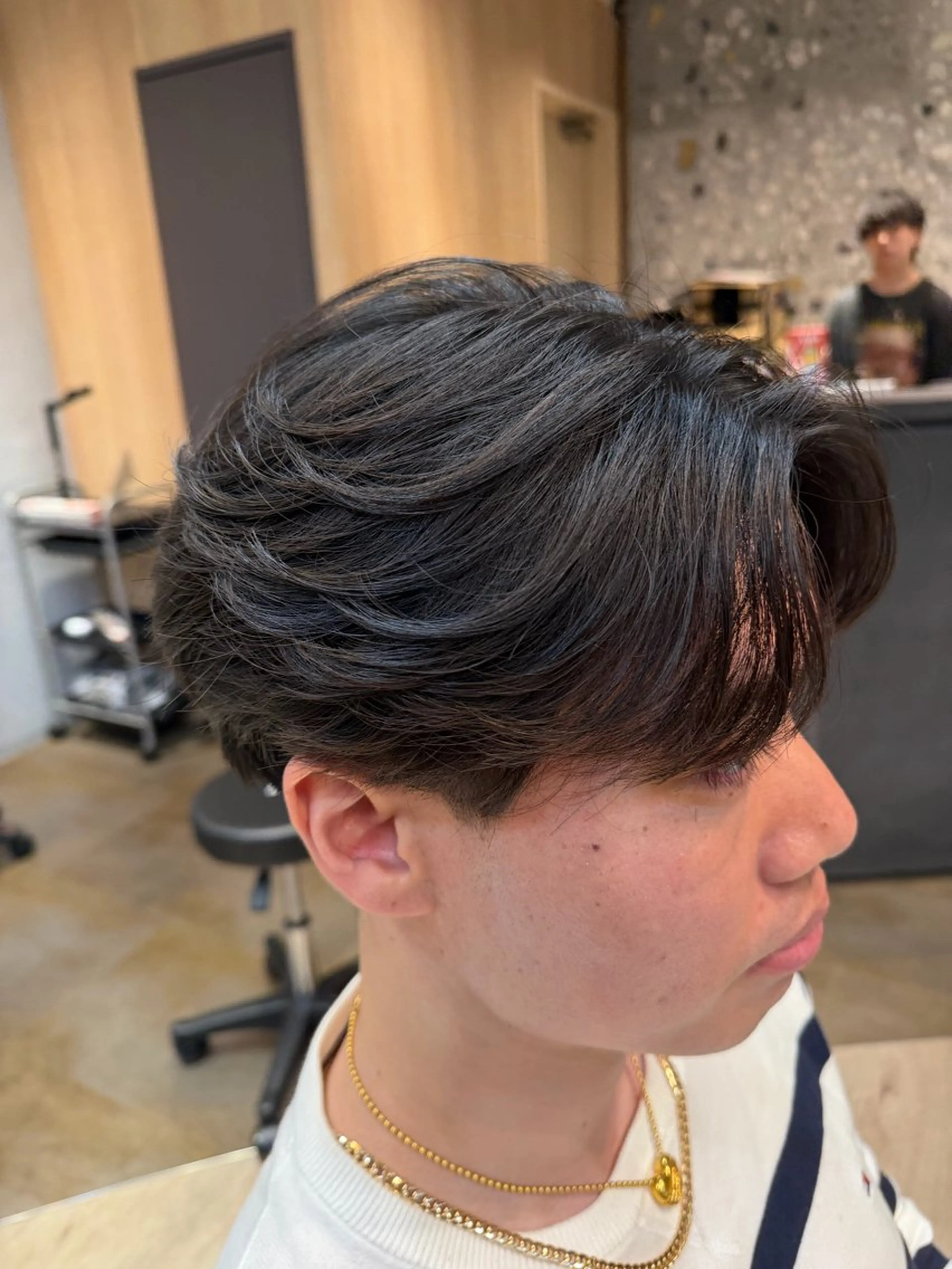 ショート メンズ カット ヘアセット メンズ専門🔥高品質 韓国風/愛須🔥のヘアスタイル