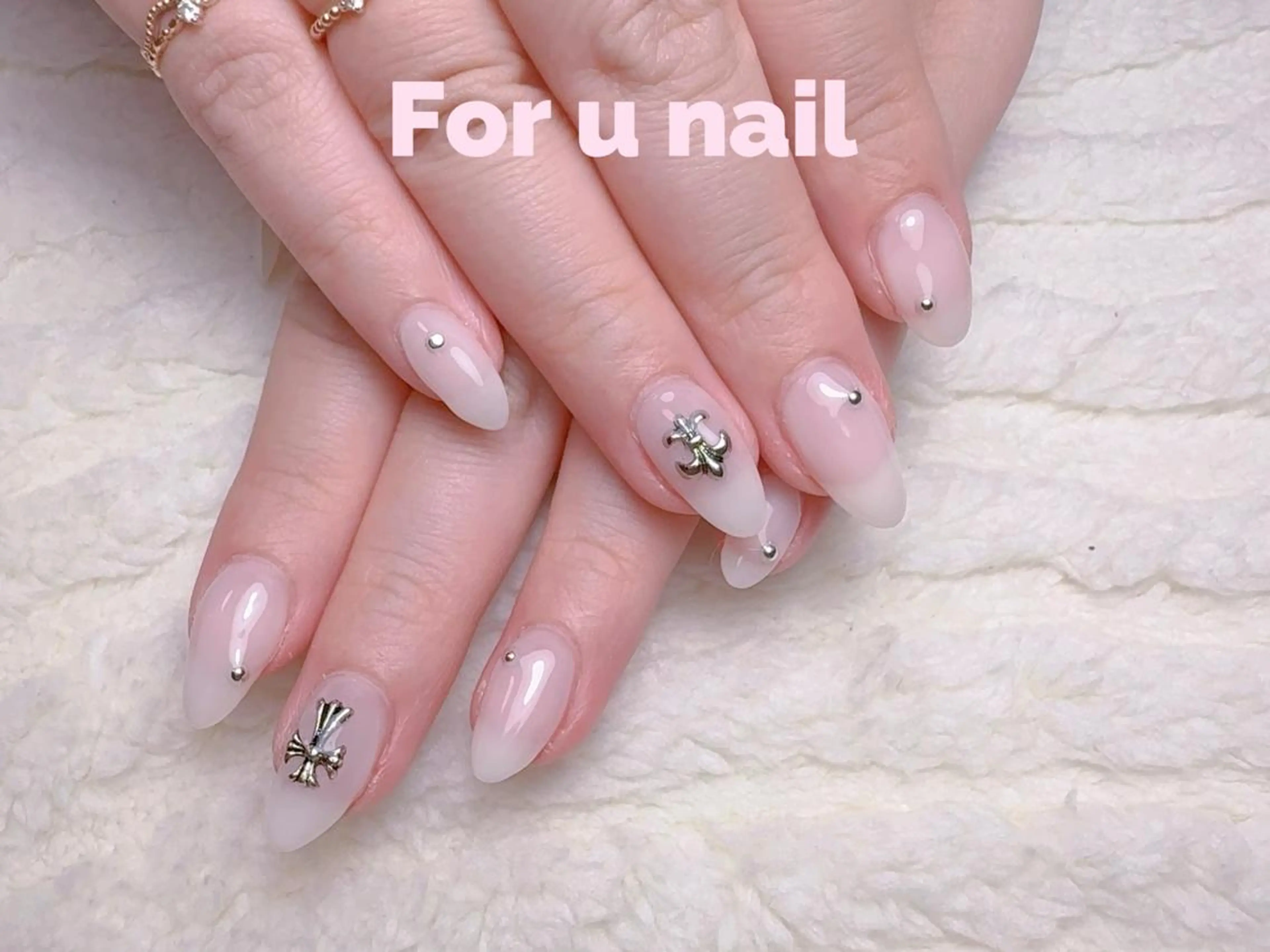 ネイル 成人式 韓国ネイル オフィスネイル ハンドネイル ハンドケア For U nail スカルプ専門店のネイルデザイン