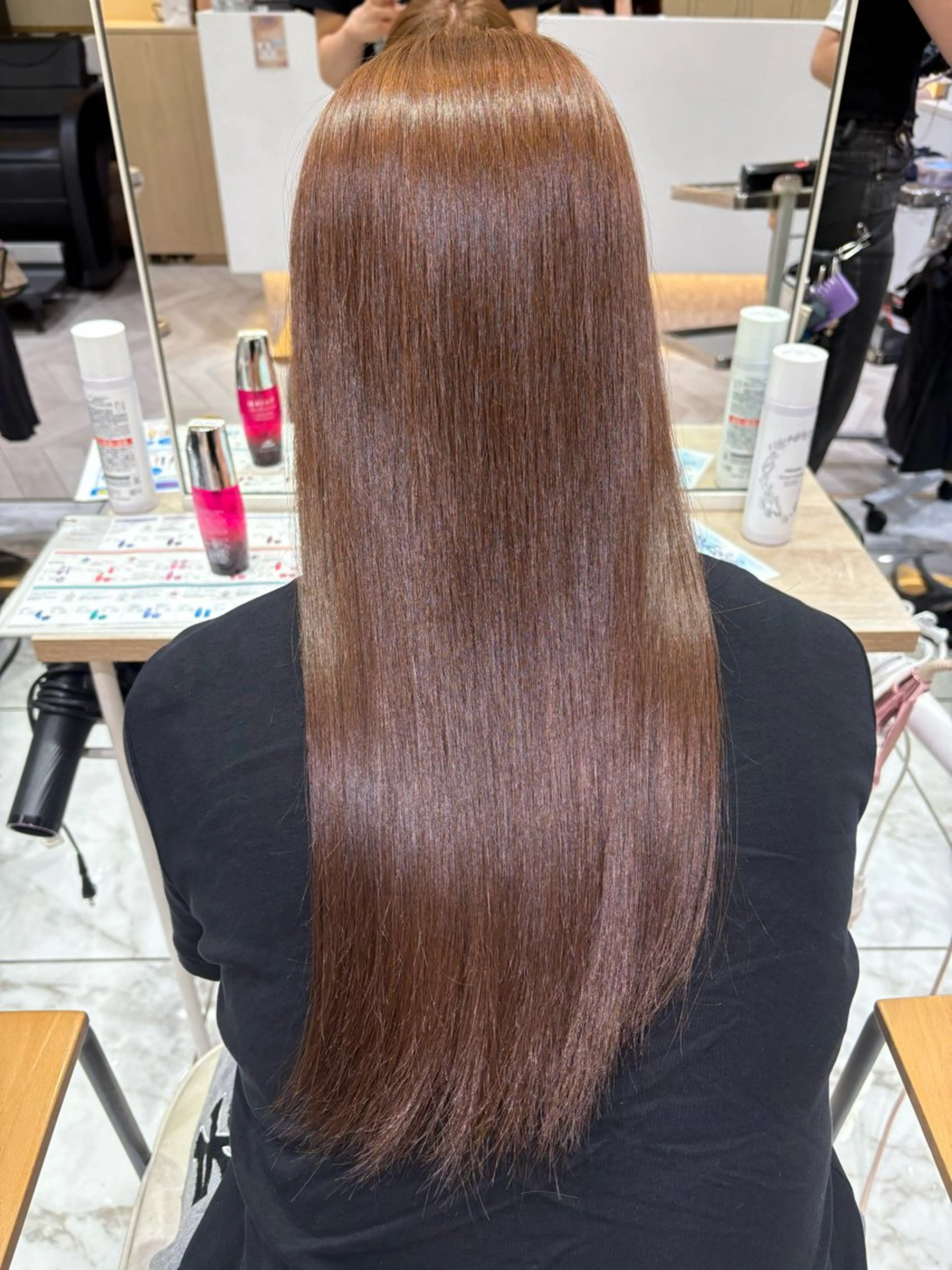 ロング カラー ブリーチ ケアブリーチ ダブルカラー グラデーションカラー ハイライトカラー 似合わせカラー/ RENのヘアスタイル