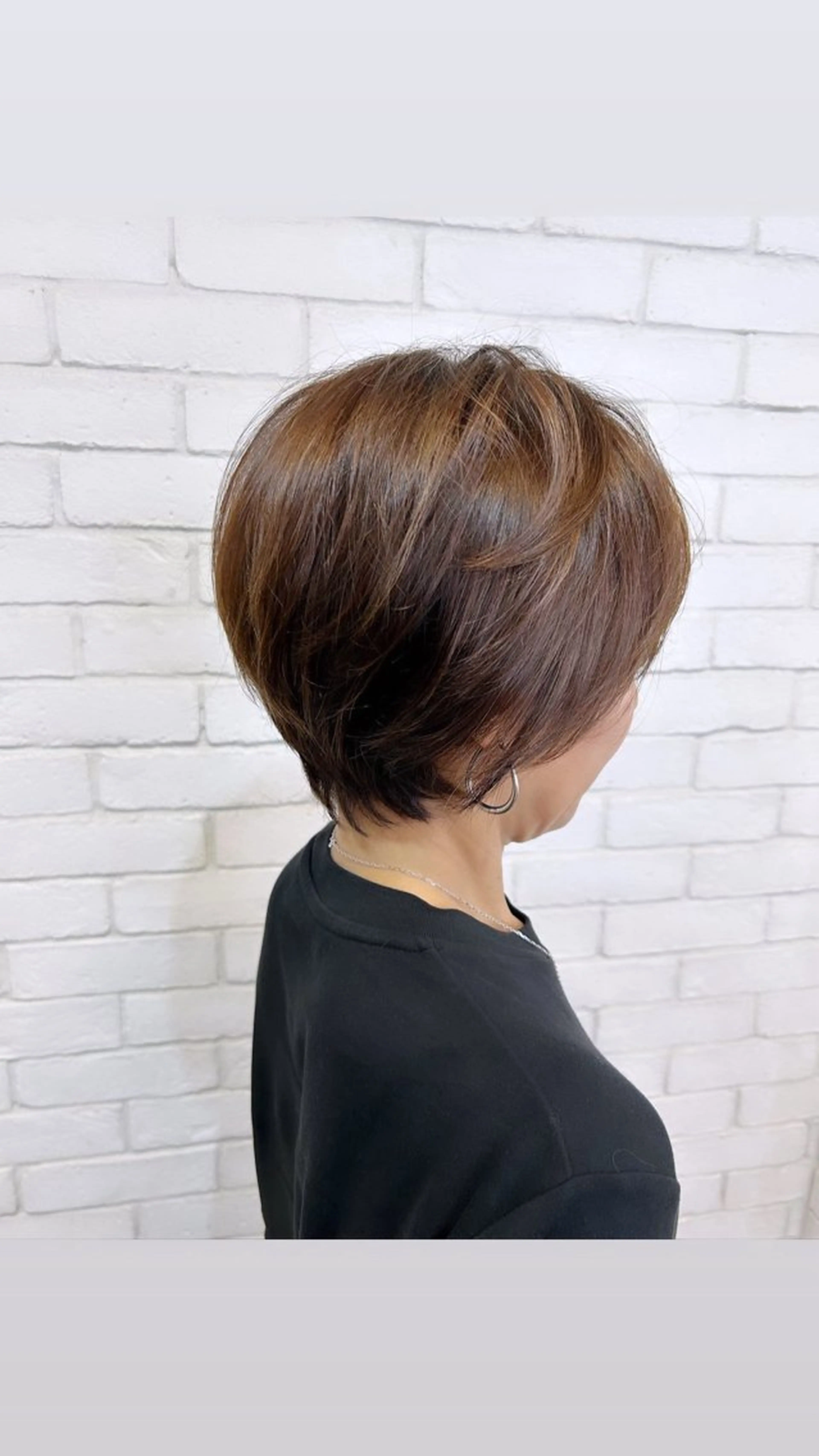 ショート ヘアカラー カラーアンドケアリタ kitamuuuのヘアスタイル