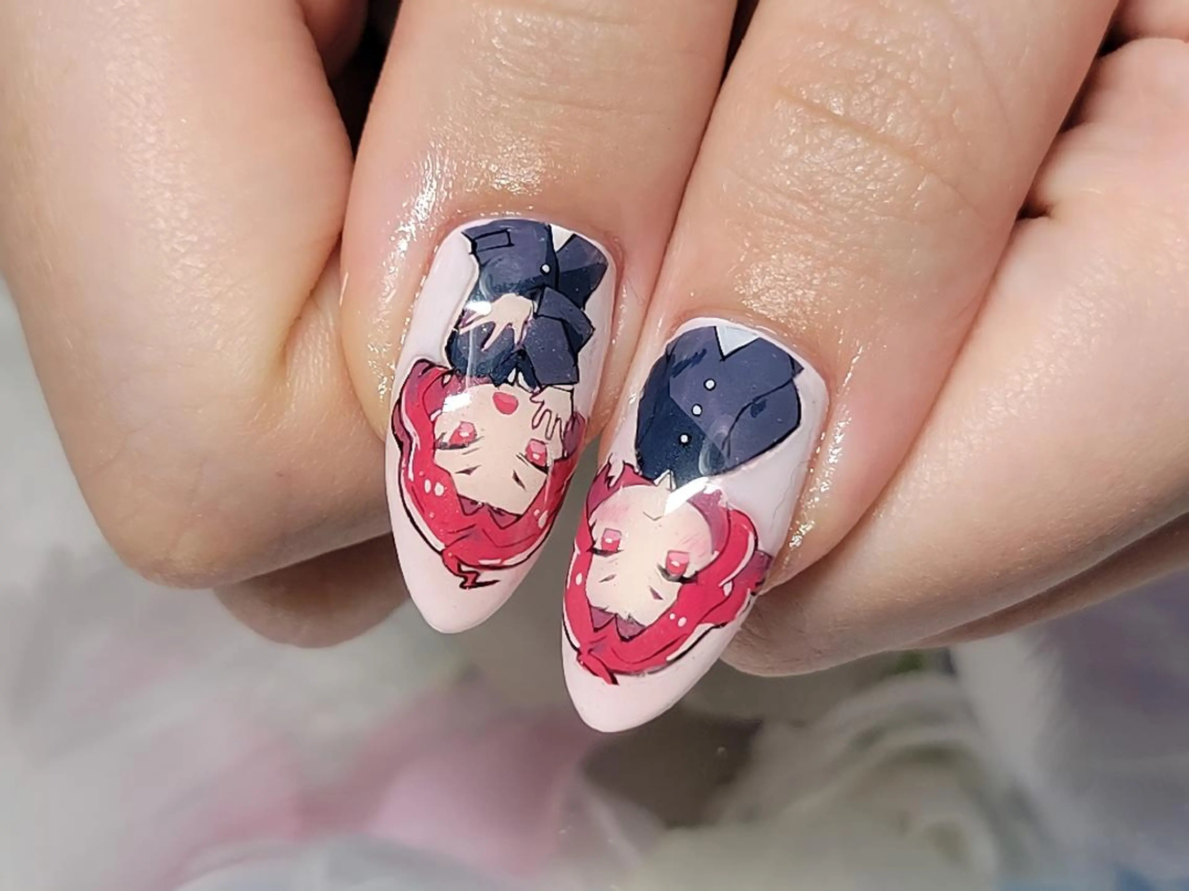 ネイル アートネイル ジェルネイル おで@ oderi_nailのネイルデザイン