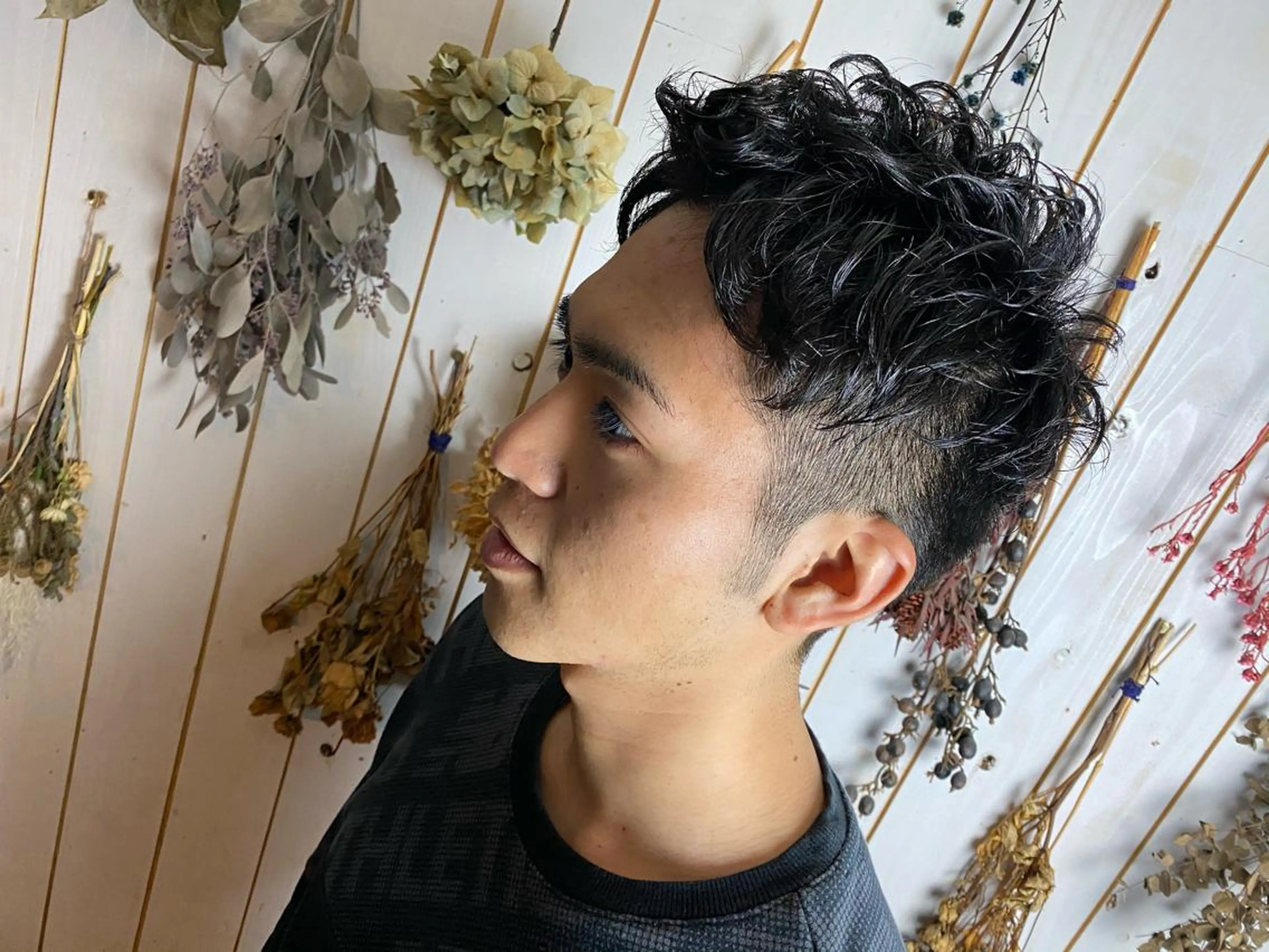 ショート パーマ メンズ LILIS hair designのヘアスタイル
