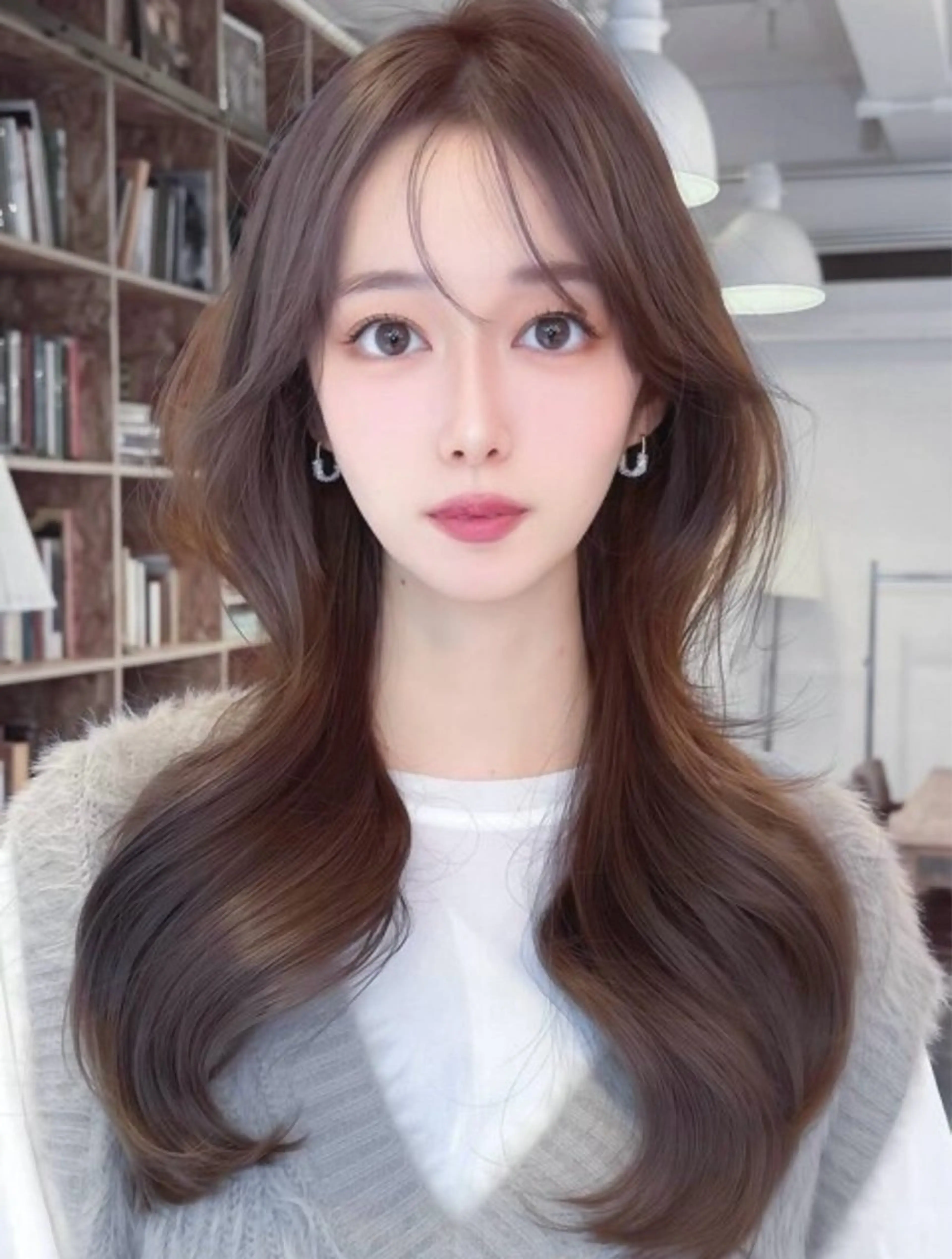 【メンテナンスカラー染め🎨】透明感ワンカラーの写真