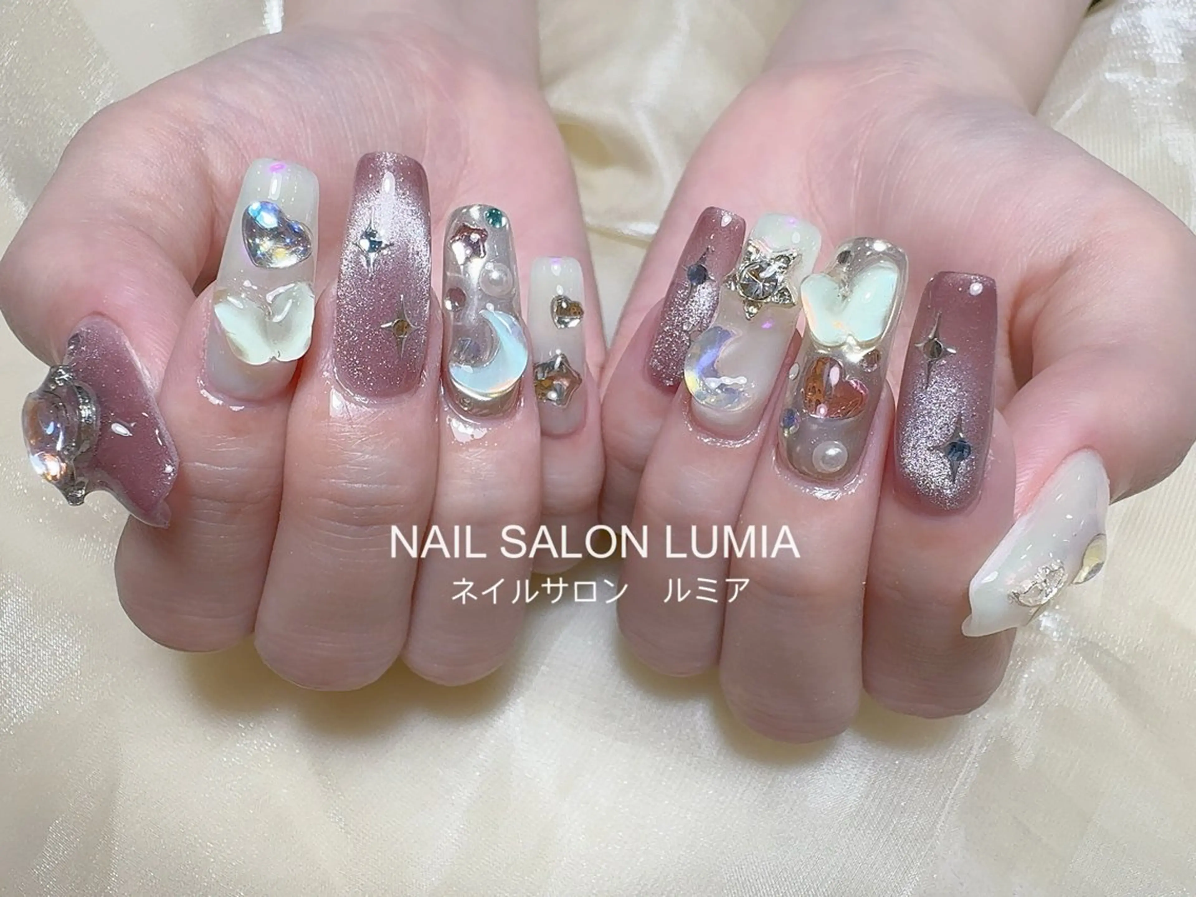 ネイル ハンドネイル ネイルサロン ルミア Lumia 店長のネイルデザイン