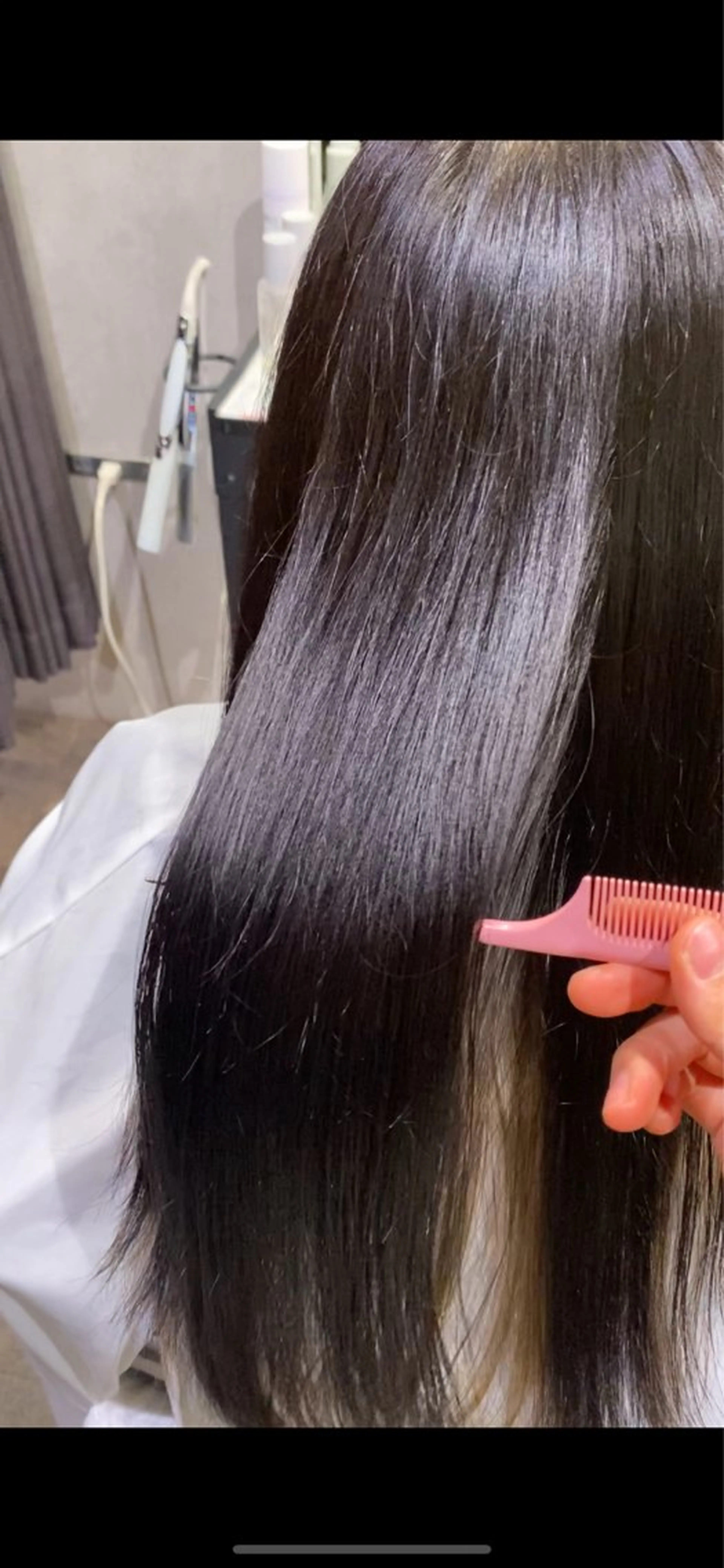 ロング トリートメント ハイトーン/ ネイル💅まりなのヘアスタイル