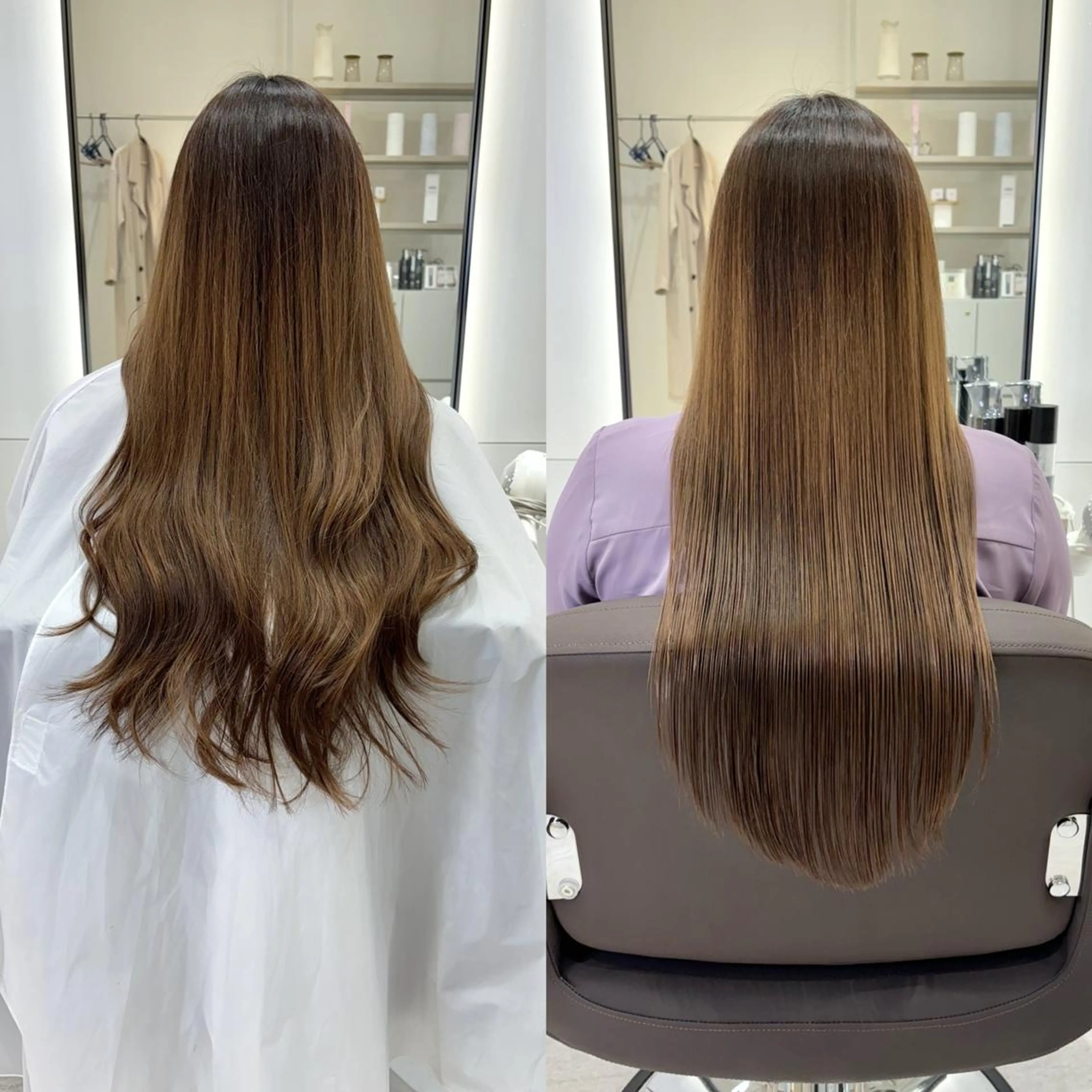 ロング EIGHT plum TOKIOリミテッドのヘアスタイル