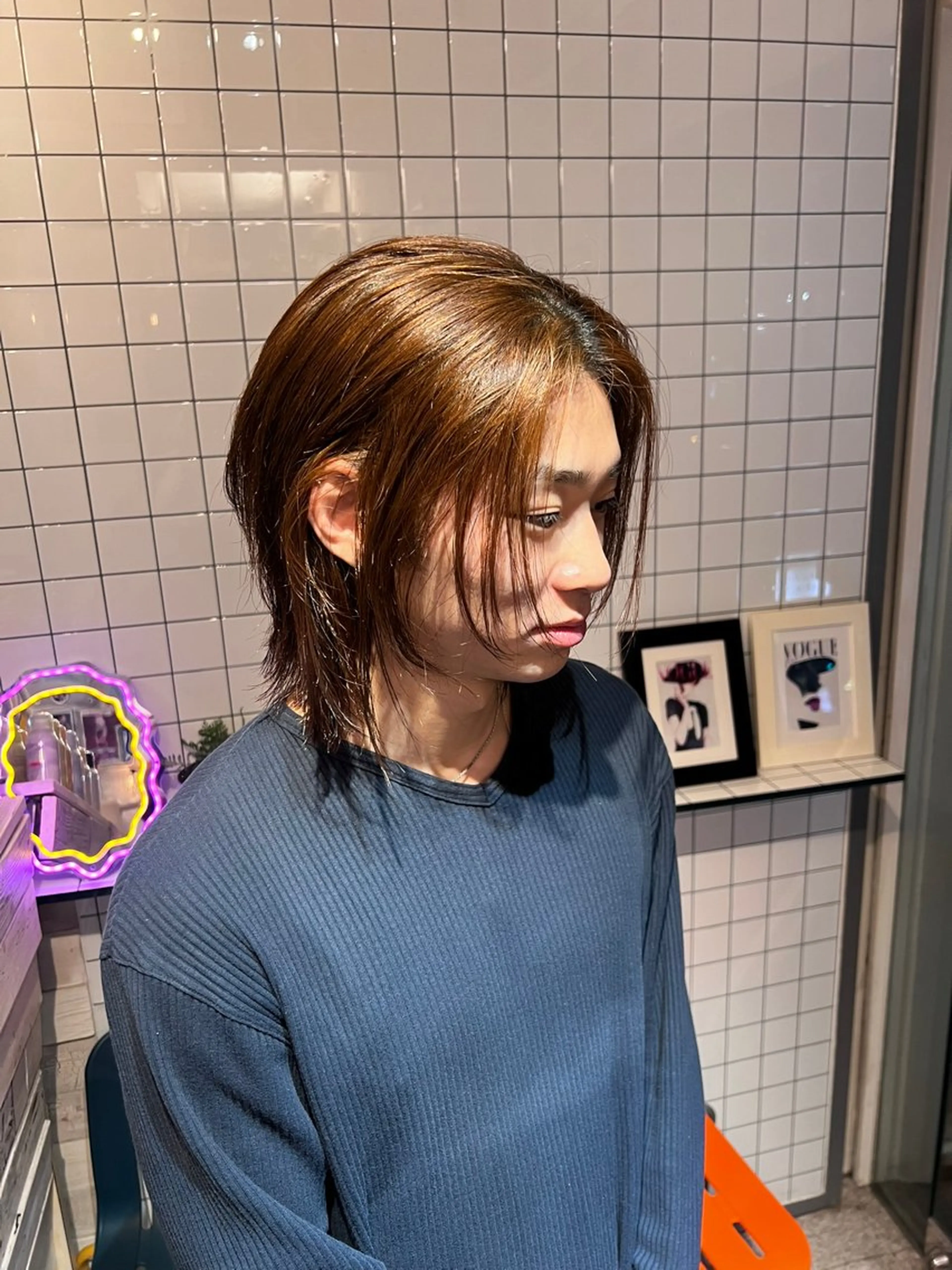 ショート 個性的カラー ☆≡ねねのヘアスタイル