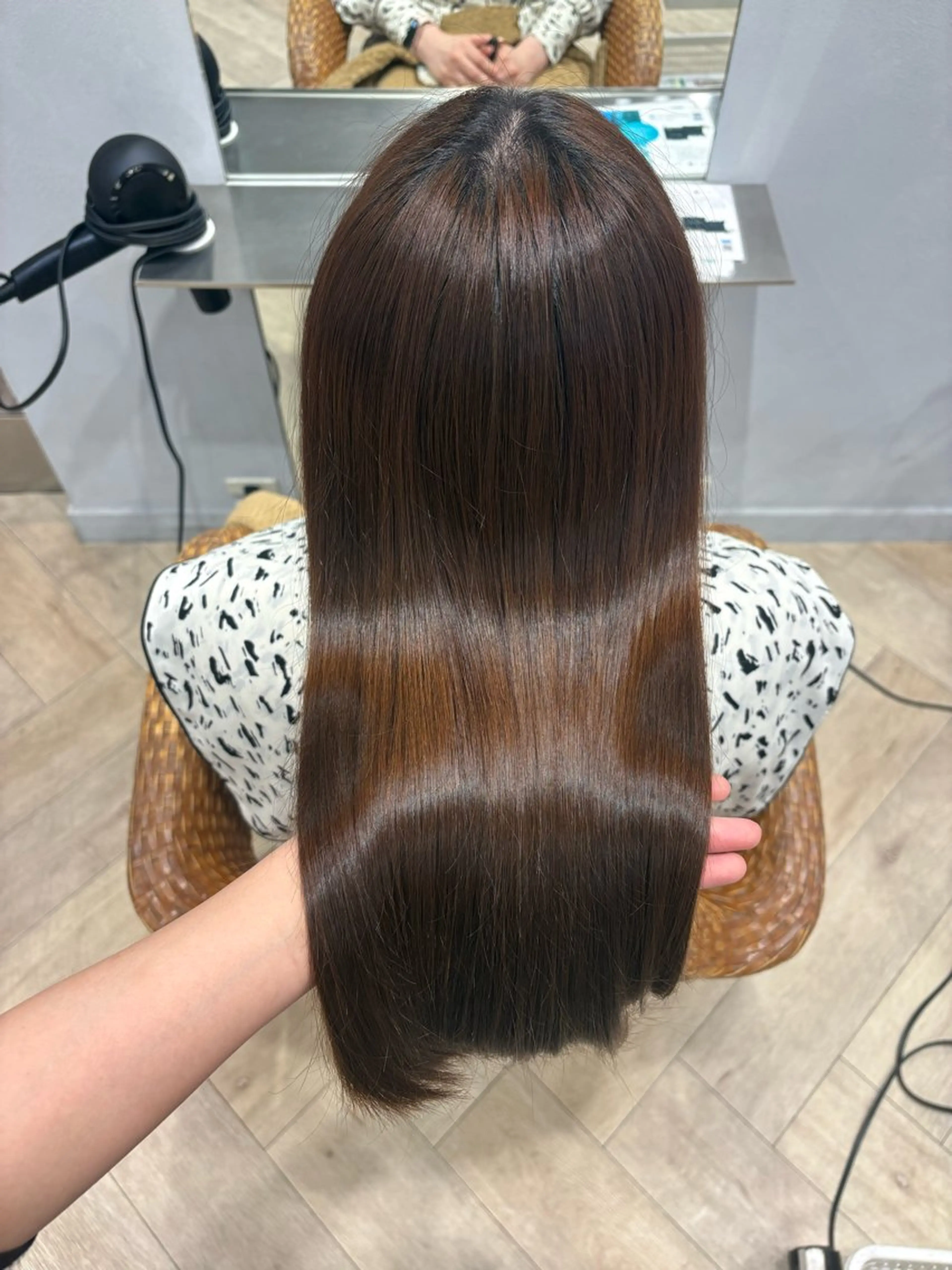 ロング トリートメント 水口 未唯菜のヘアスタイル