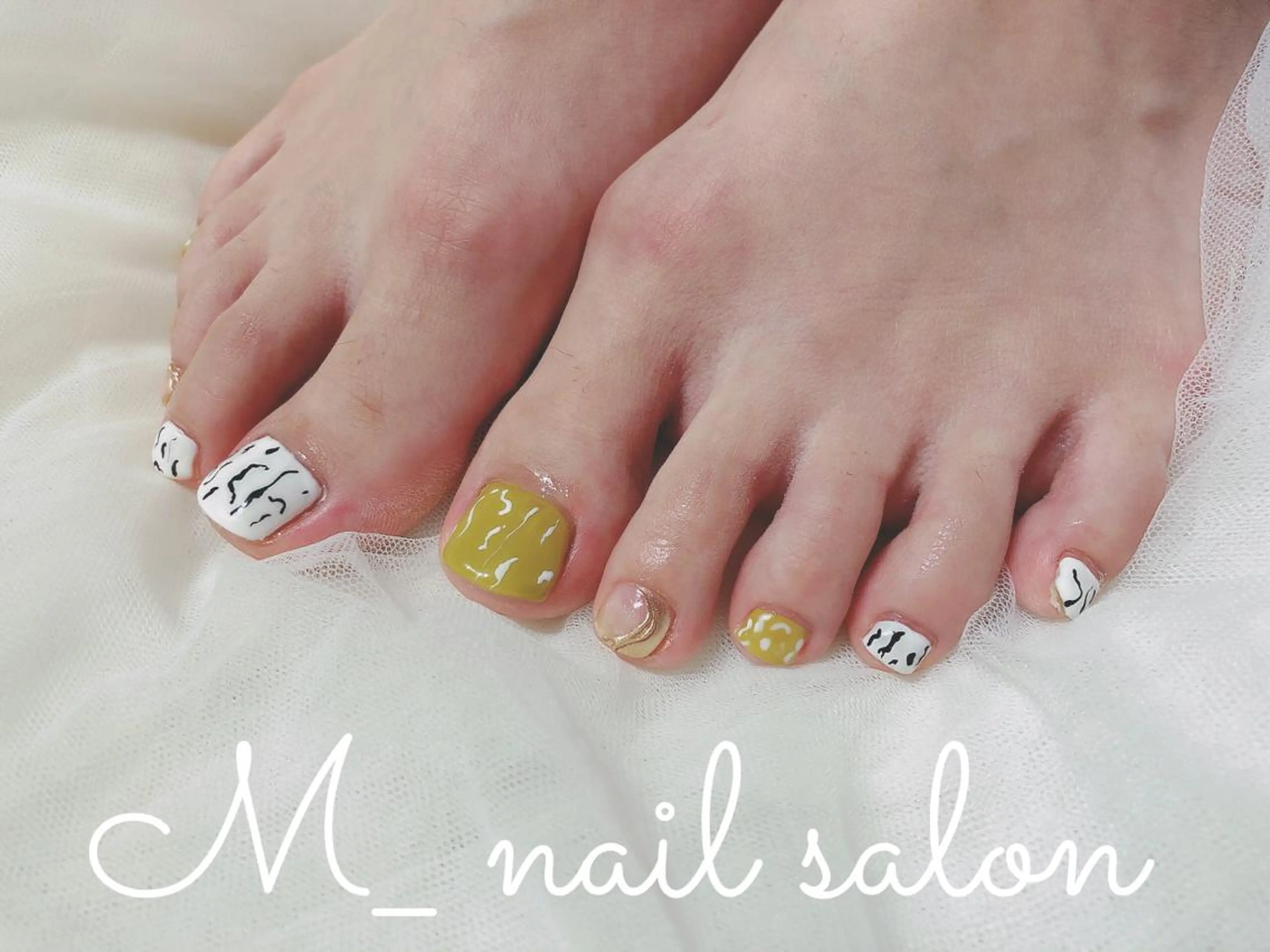 ネイル フットネイル M_nail salon所属・M_ nail salonのネイルデザイン