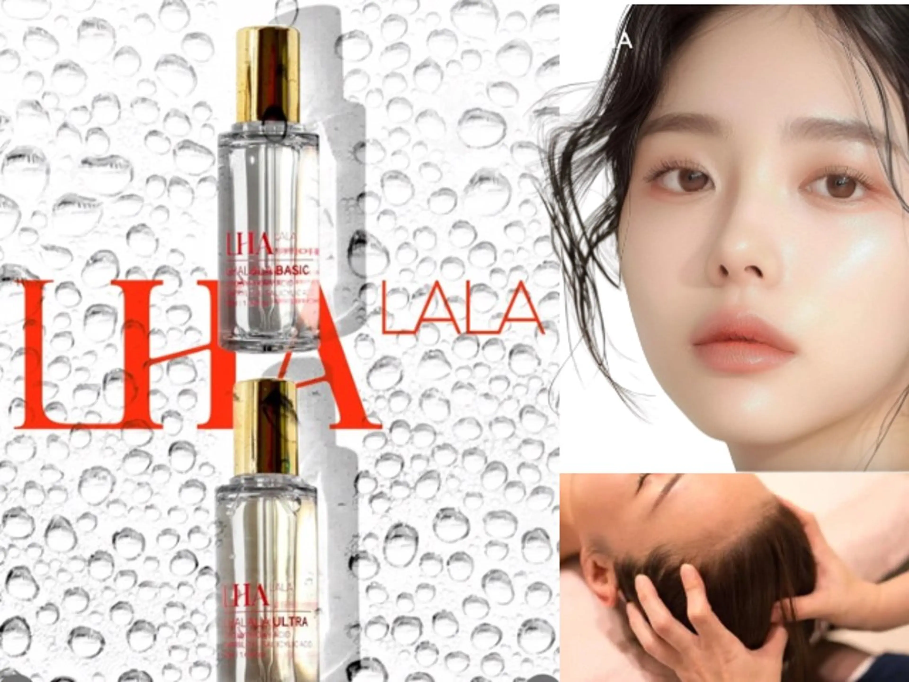 🆕【韓国式/顔も頭皮も光るWケア】ララピール+LDM+ララ頭皮ケア+LEDの写真