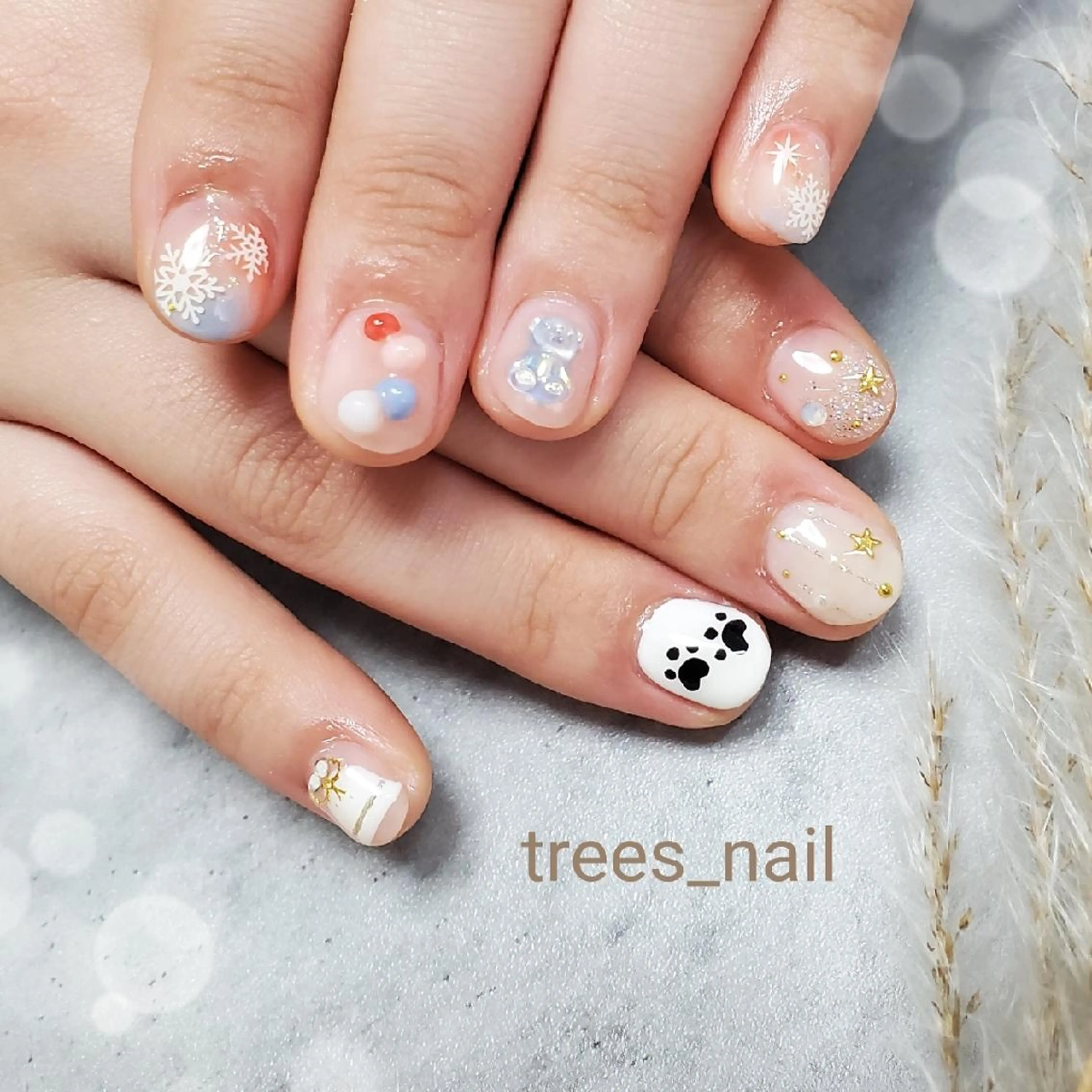 ネイル trees_ nailのネイルデザイン