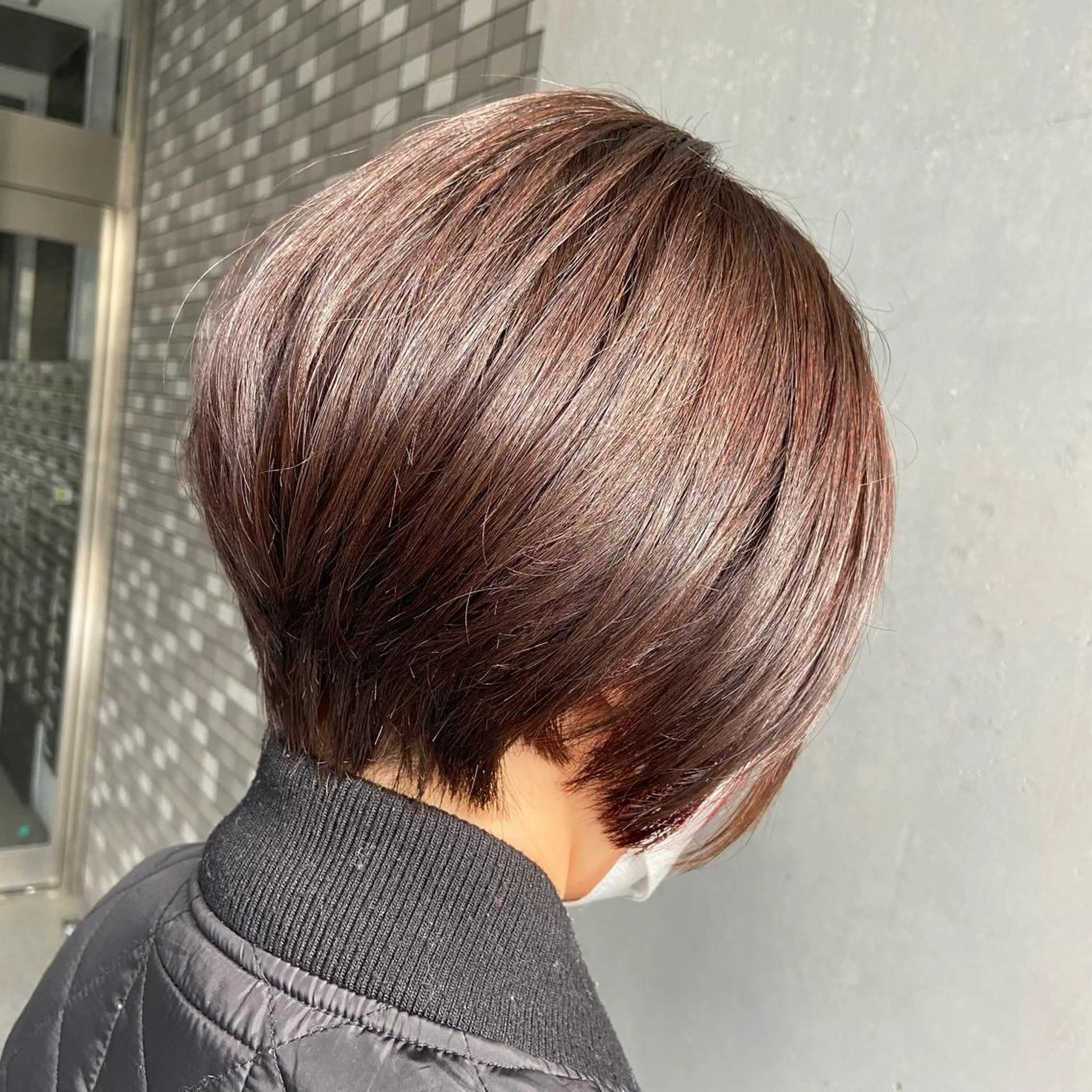 ショート カラー アッシュ 透明感カラー カット ヘアカラー 大人女性の艶カット カラー/菊池柊真🌟のヘアスタイル