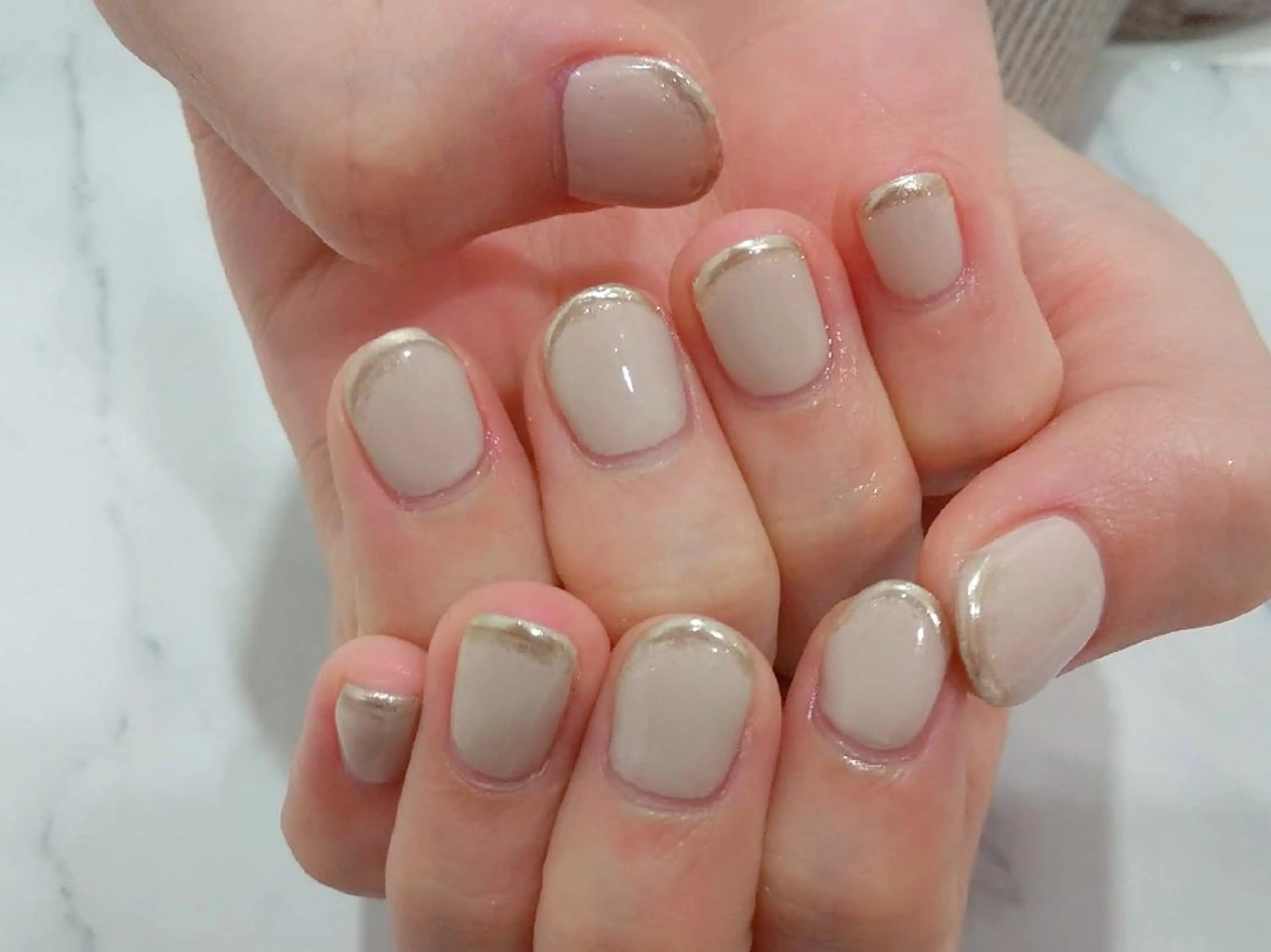 ネイル アートネイル ジェルネイル ミラーネイル ワンカラーネイル スカルプネイル ネイル＆フラワーサロン〜Ri✦hiro〜鳥栖店所属・HIRATA RIEのネイルデザイン