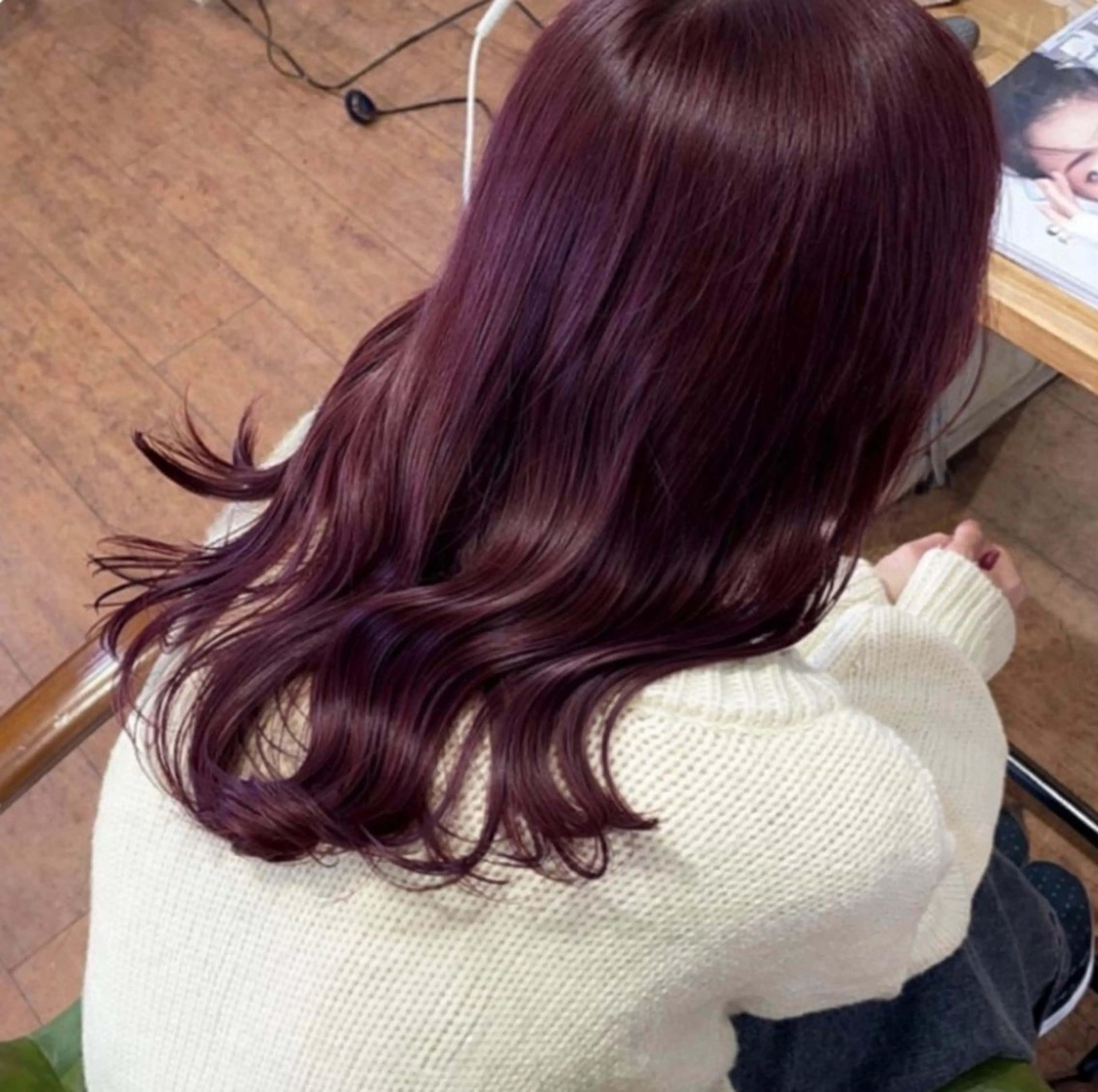 ロング ヘアカラー トリートメント 🌳大森Wailea SARA🌳のヘアスタイル