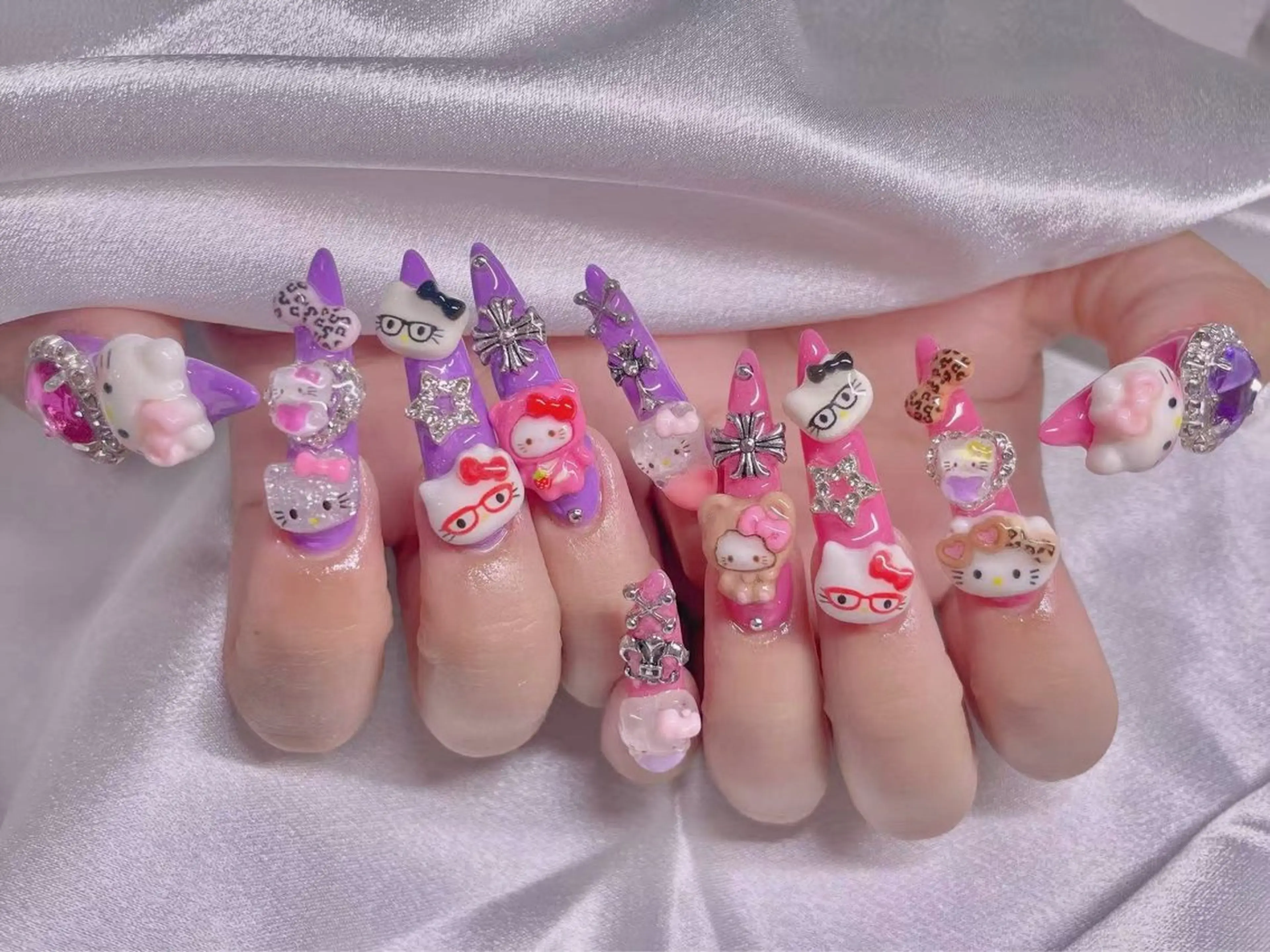 ネイル ハンドネイル 長さだし専門店 M2　rikaのネイルデザイン