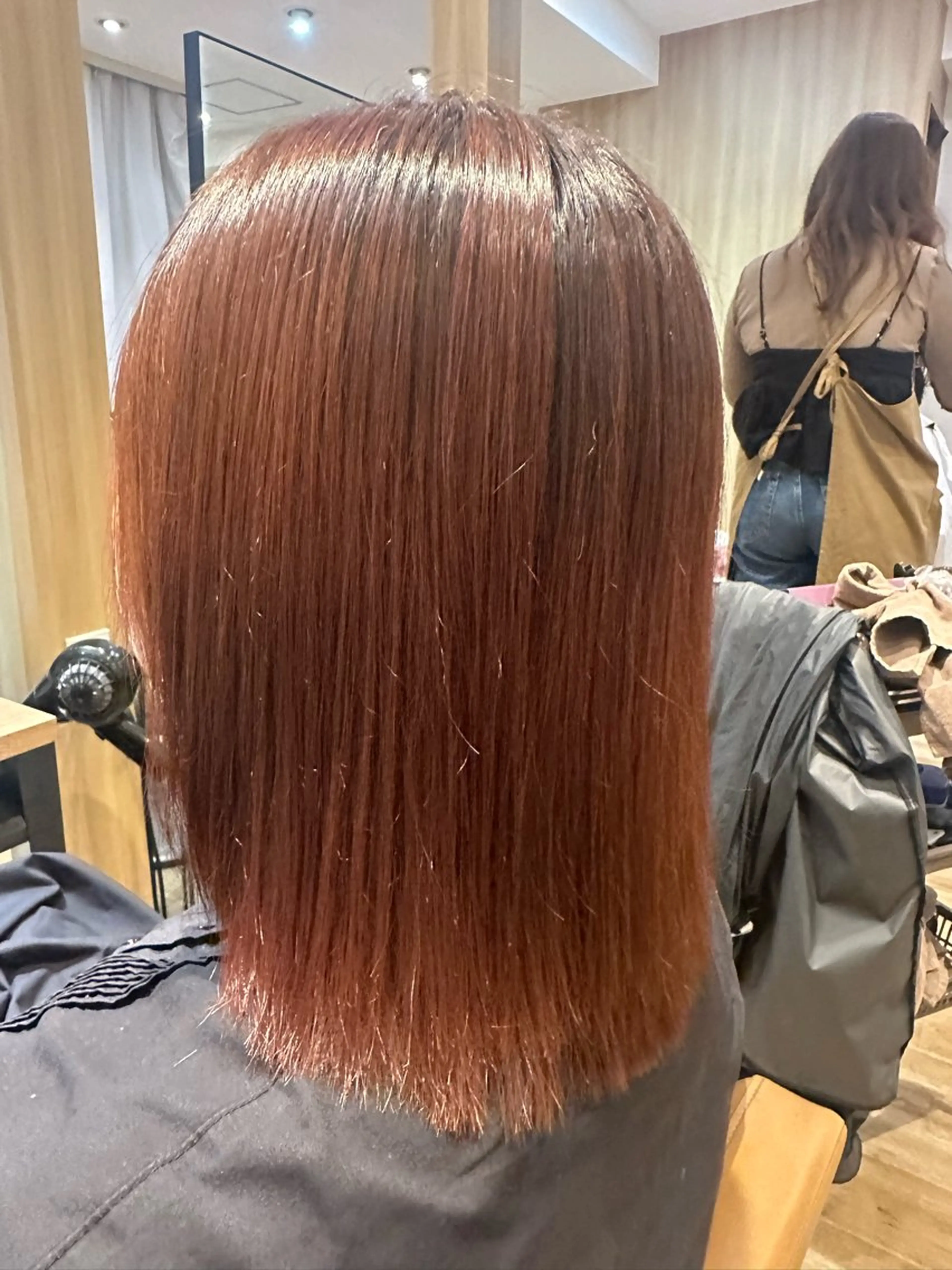 ミディアム パーマ カット 縮毛矯正 トリートメント ✨✂️Nori ✂️✨のヘアスタイル