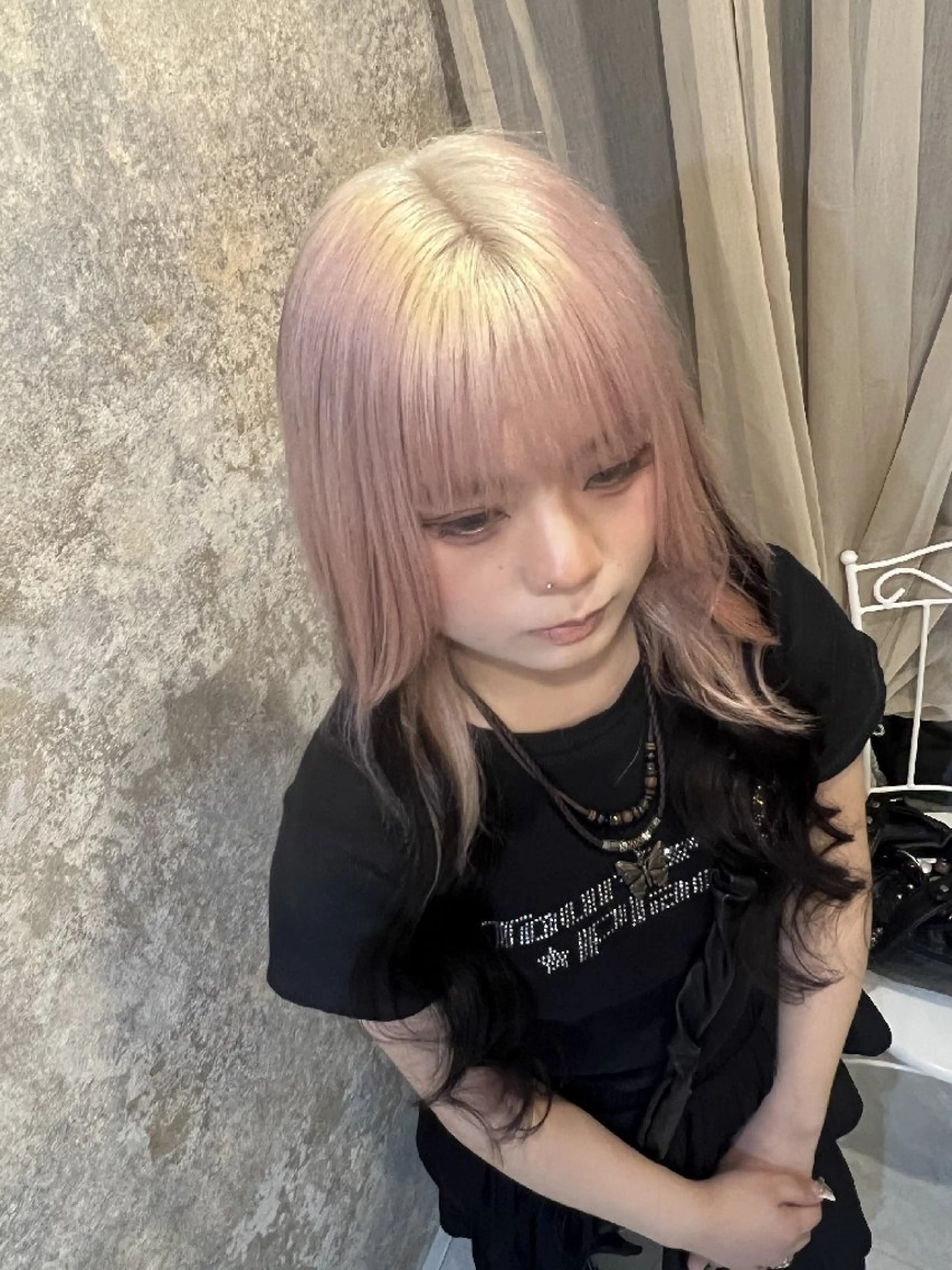 セミロング ヘアカラー Wakita Masakiのヘアスタイル