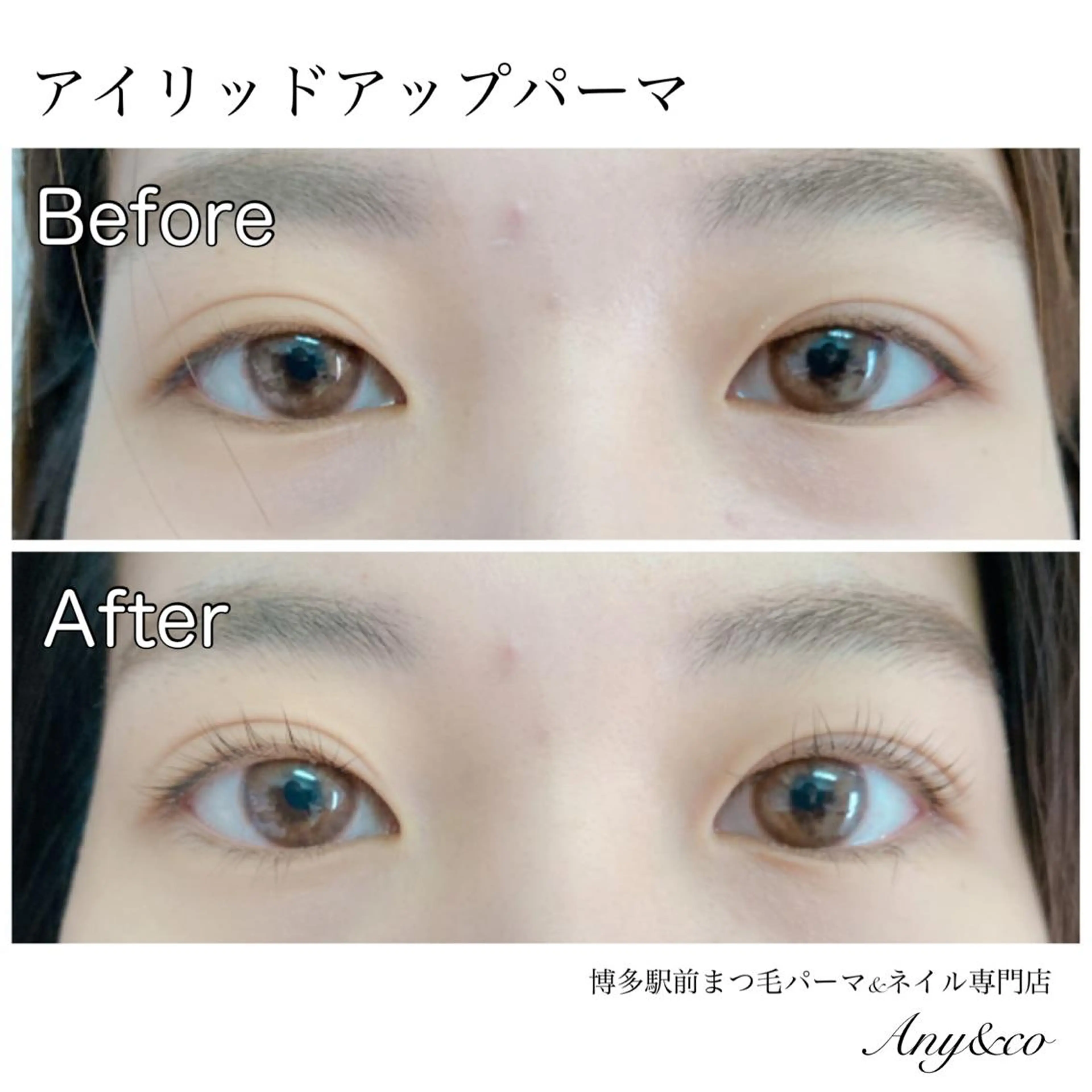マツエク・マツパ アイリッドアップパーマ Any&co 【エニコ】のマツエク・マツパデザイン