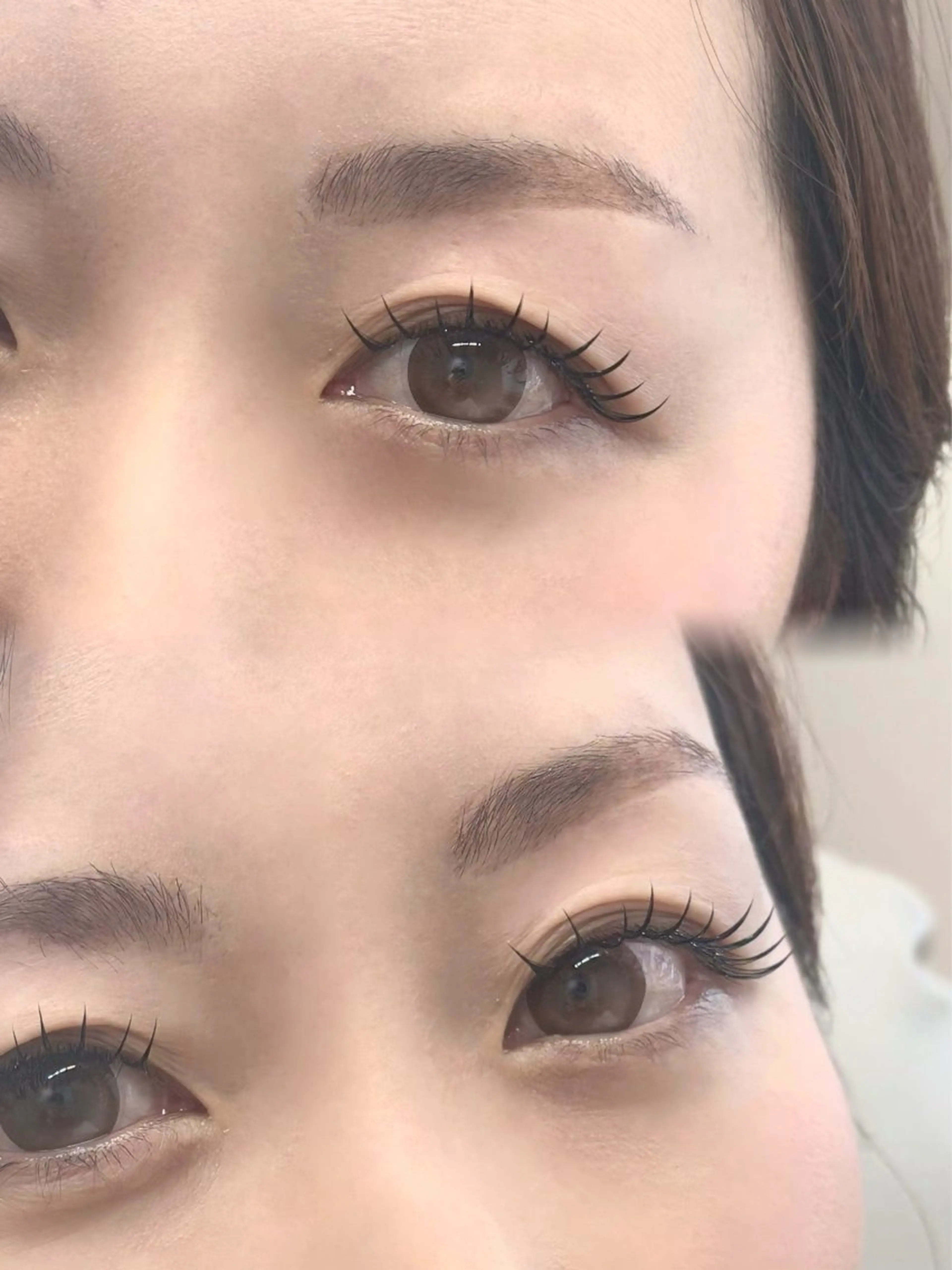 マツエク・マツパ フラットラッシュ 川端 里奈のマツエク・マツパデザイン