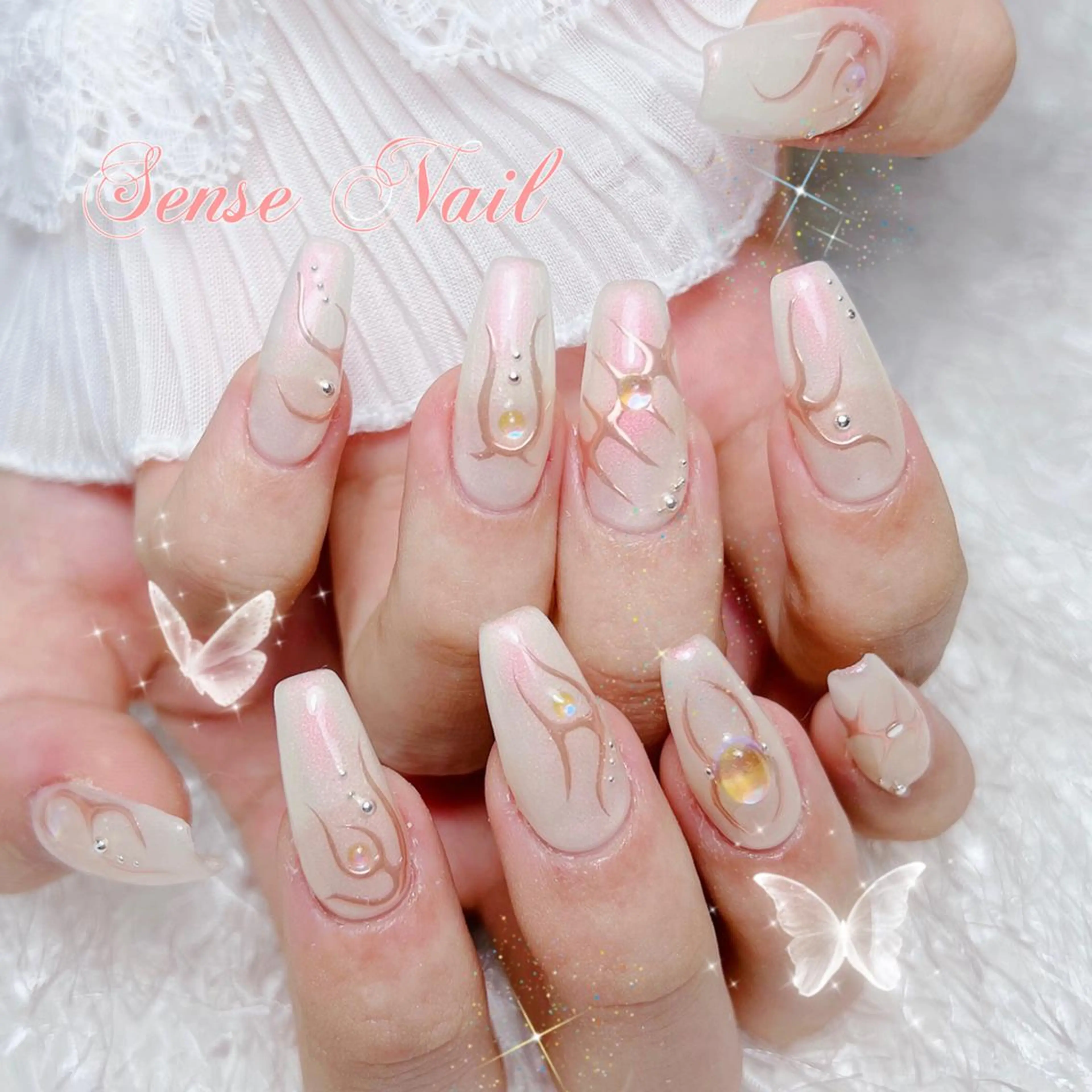 ネイル ハンドネイル 🎀Sense Nail新宿店🎀のネイルデザイン