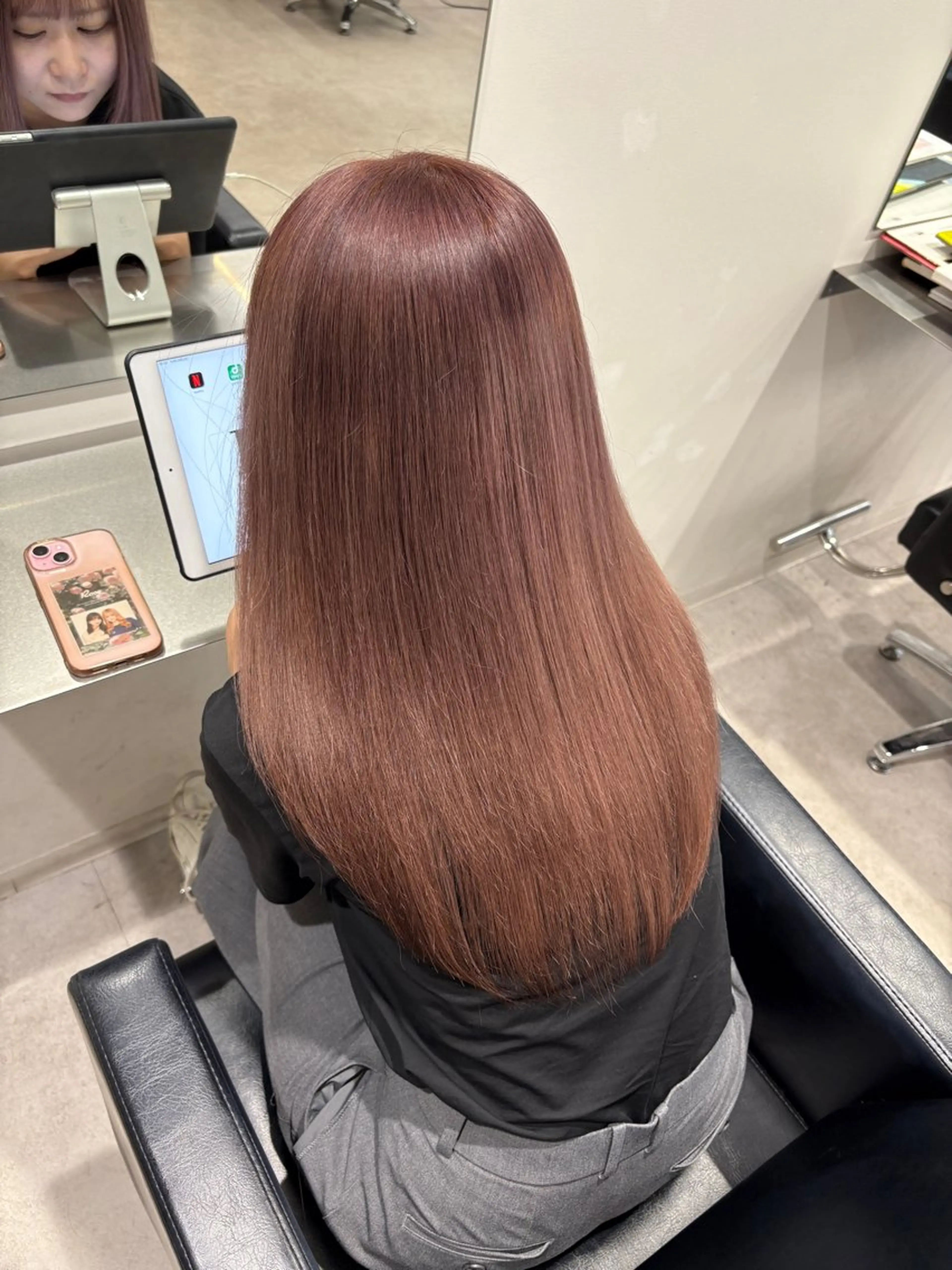 ロング カット ヘアカラー トリートメント MIHO☾·̩͙⋆ Kroのヘアスタイル