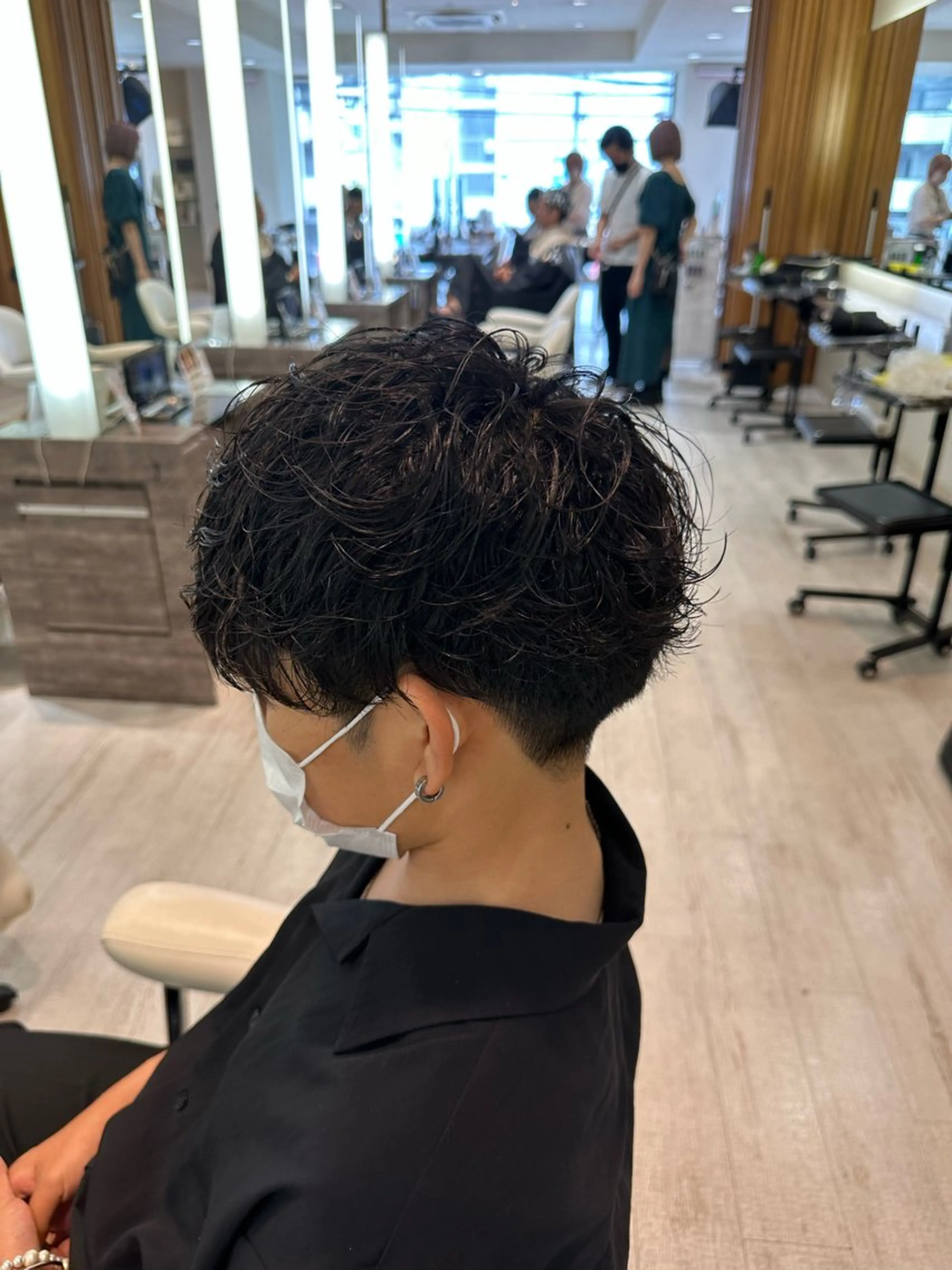 パーマ カット パーマ 佐野 太河のヘアスタイル