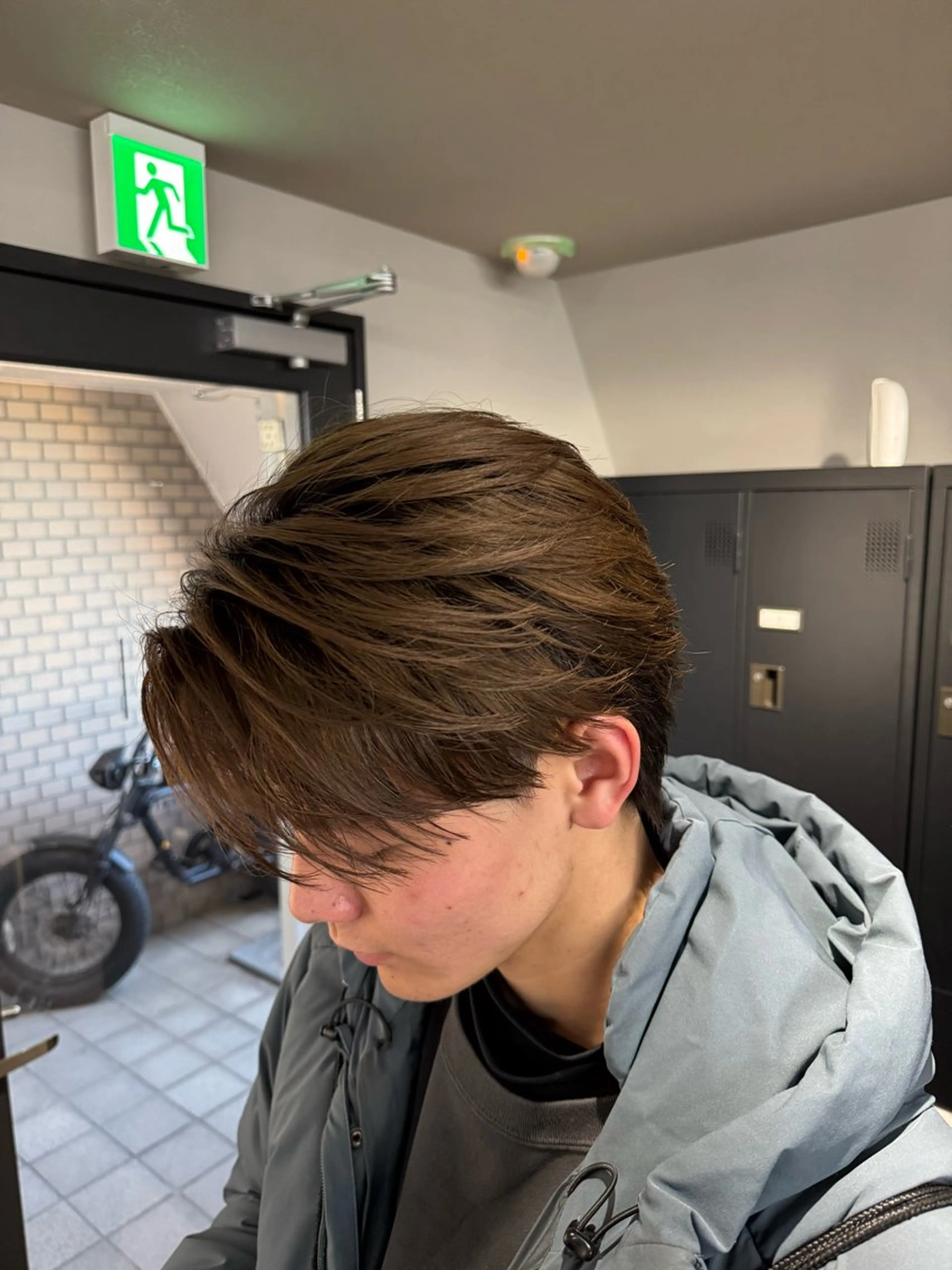 パーマ メンズ メンズパーマ ニュアンスパーマ カット パーマ 立川韓国メンズヘア ニュアンスパーマ安井のヘアスタイル