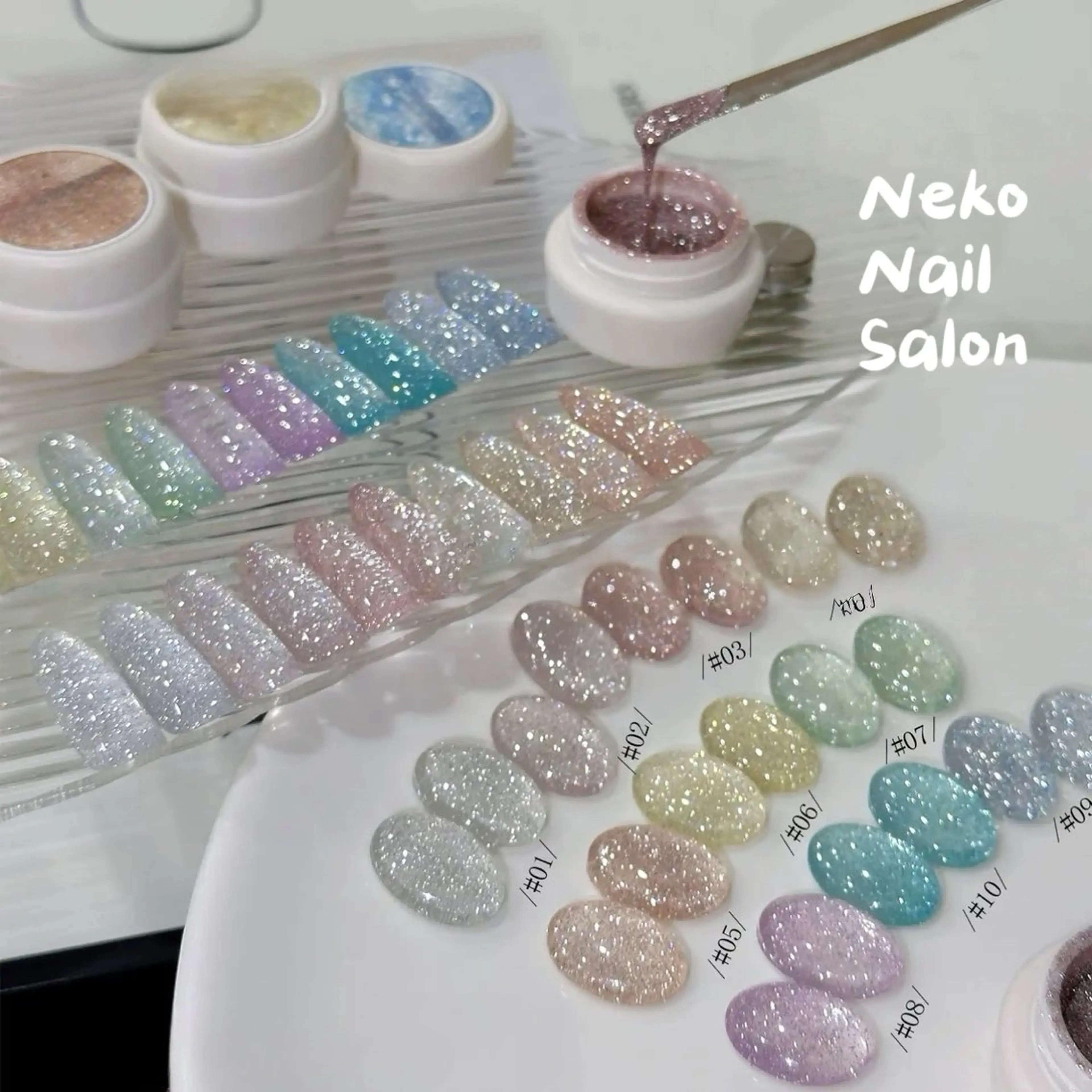 ネイル フラッシュネイル neko nailのネイルデザイン