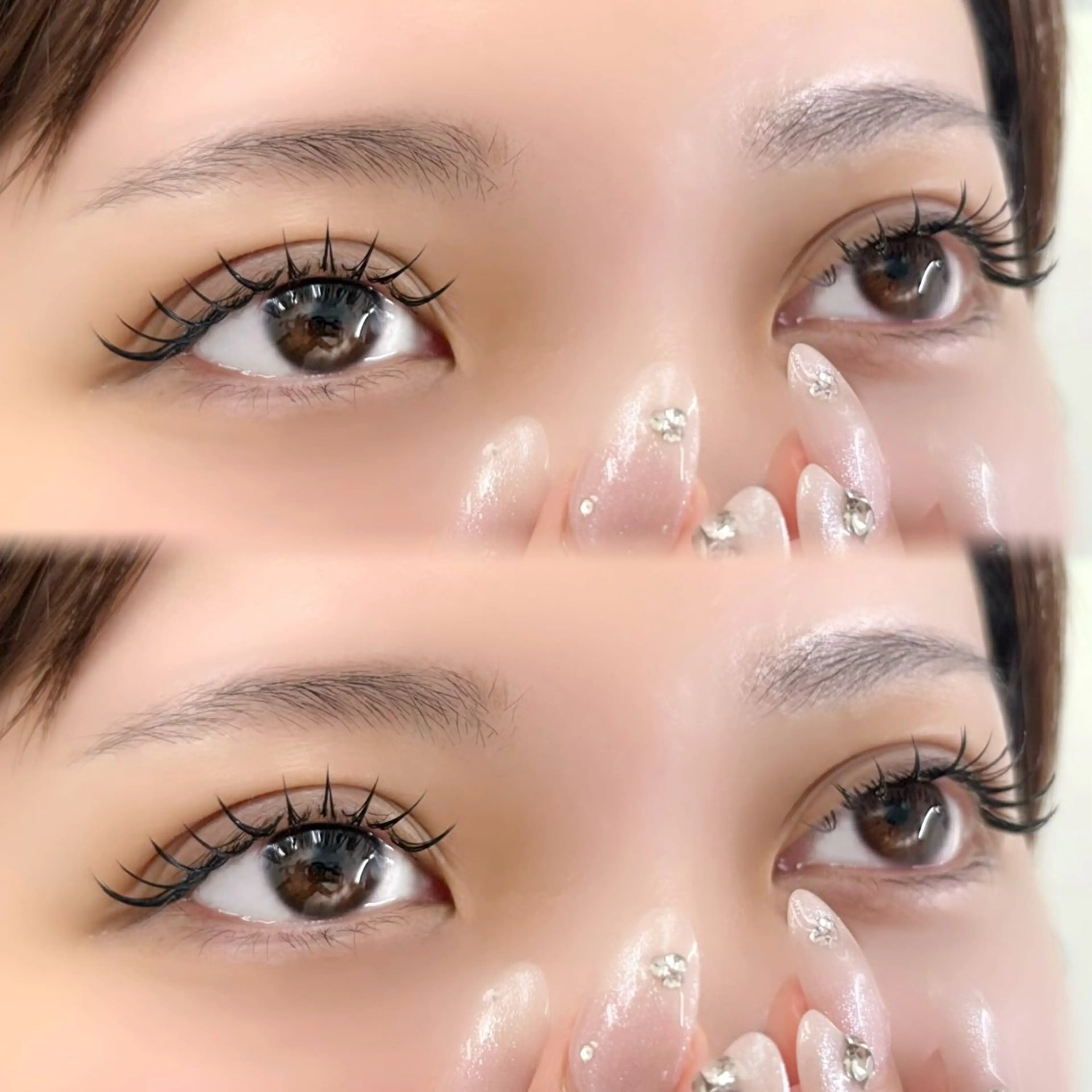 🩵ご新規様限定🩵オフ有無選択⭕️Wフラット100束(200本相当)アイシャンプー🫧美容液成分コーティング付🫧の写真