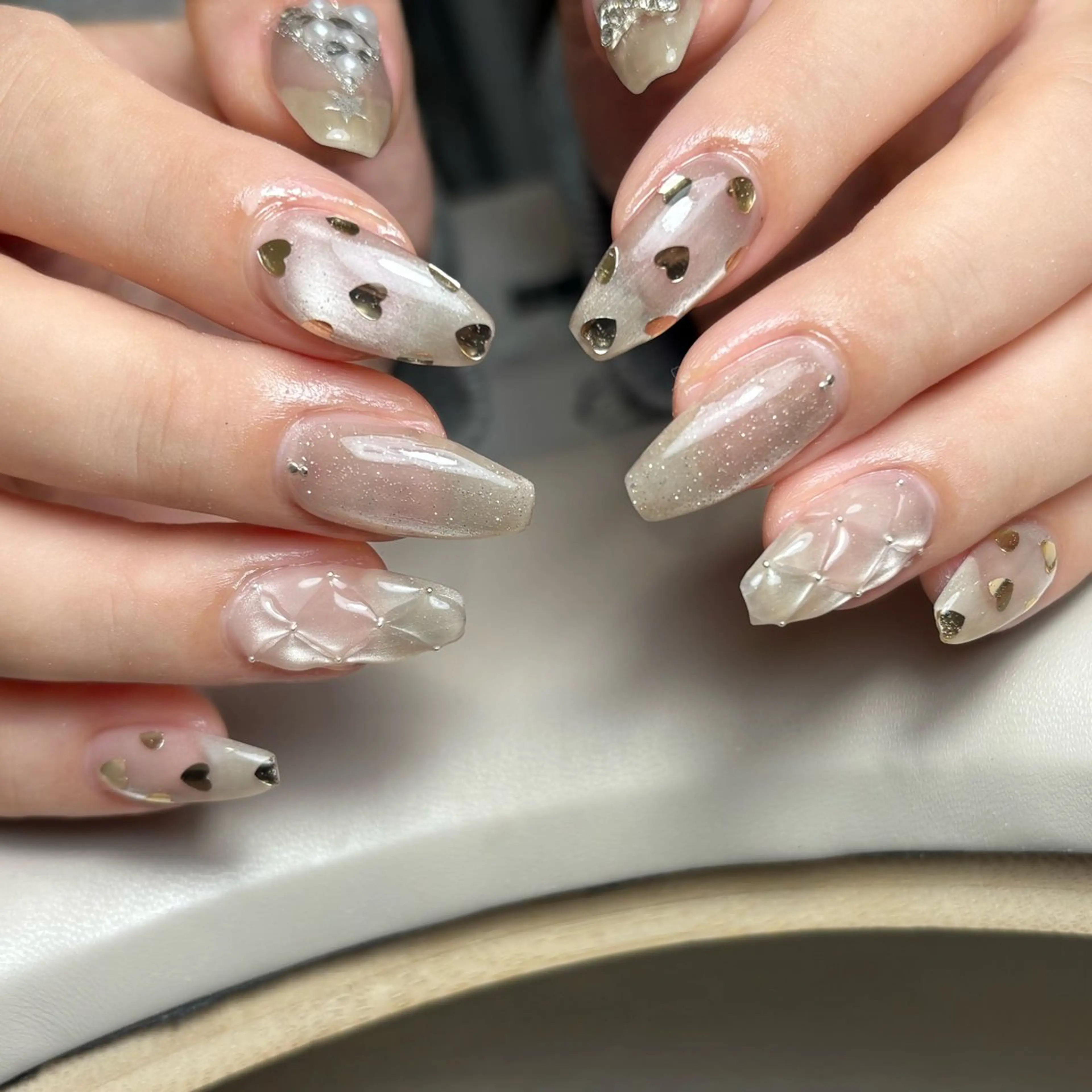 ネイル ハンドネイル r'e blanc wakaのネイルデザイン