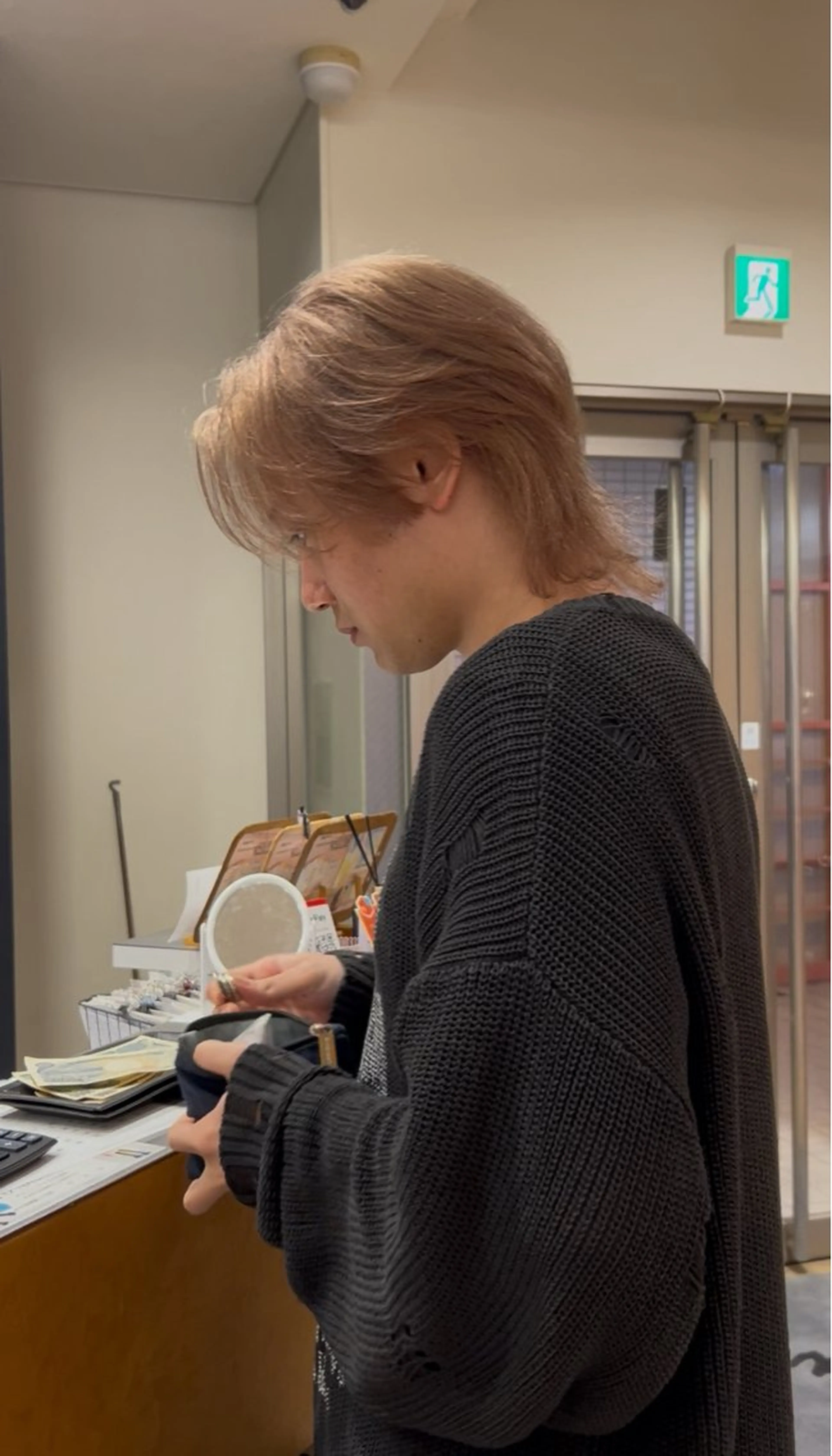 ショート カット ヘアカラー ケン ショウのヘアスタイル