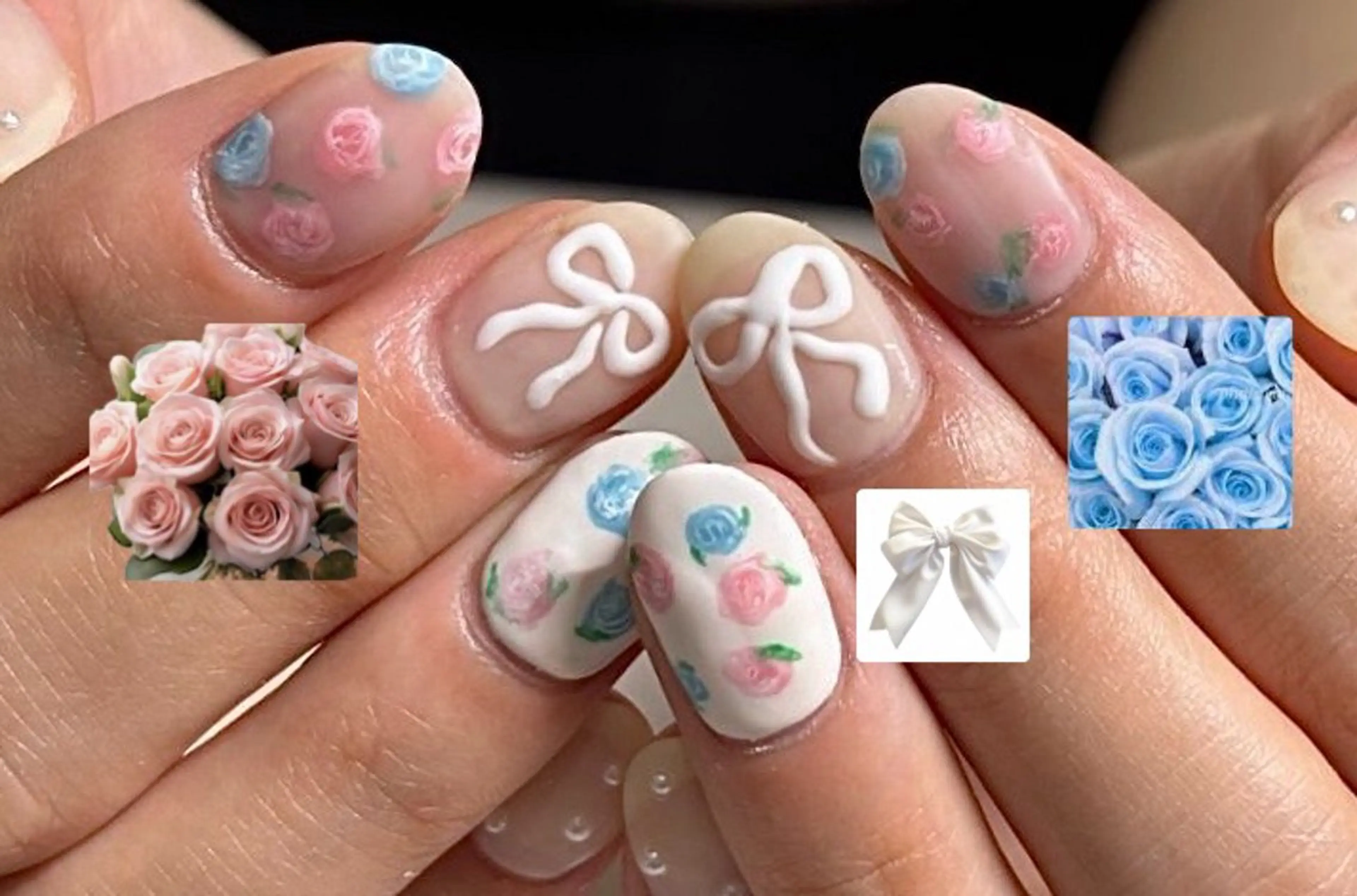 ネイル 🫧ユキ🫧 持込OK/平日夜&土のネイルデザイン