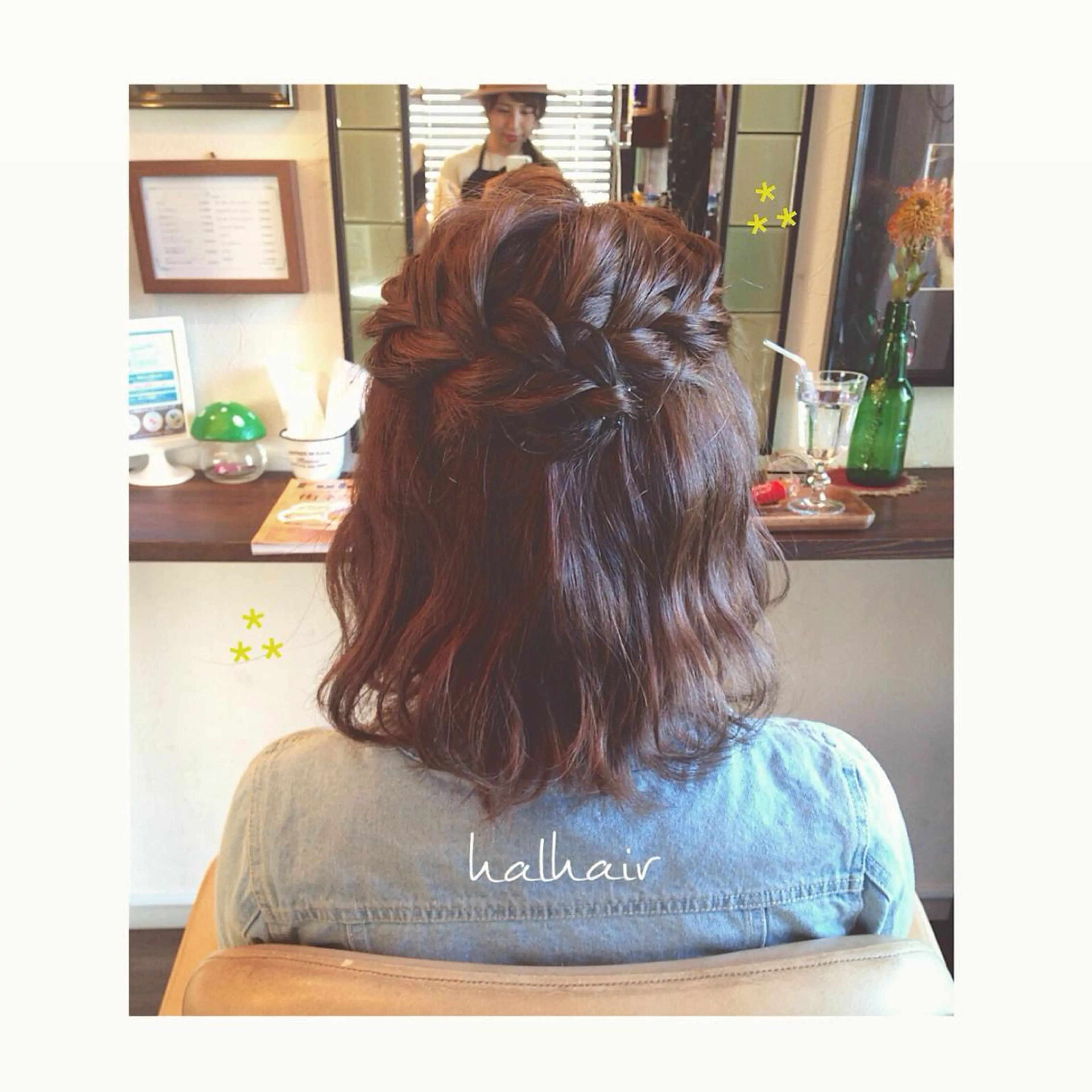 ミディアム ヘアアレンジ アッシュ サダハルカ ｜chouetteのヘアスタイル