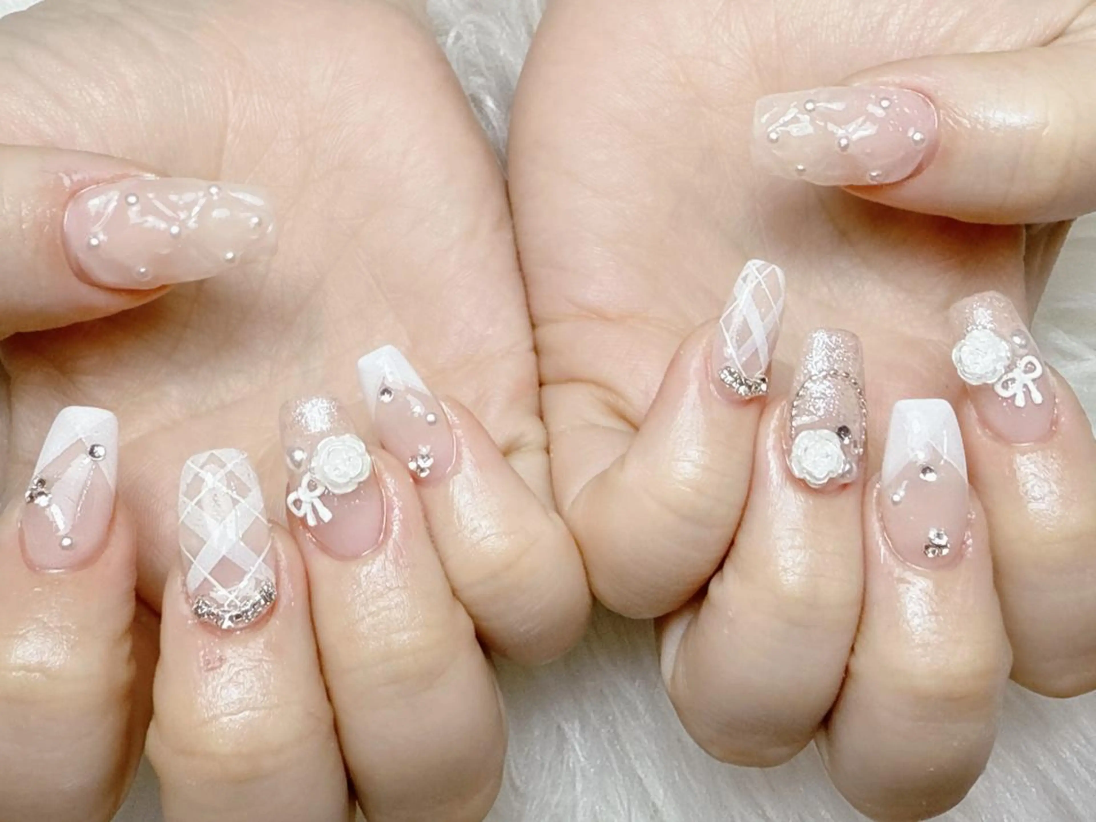 ネイル ハンドネイル Elegant beautyのネイルデザイン