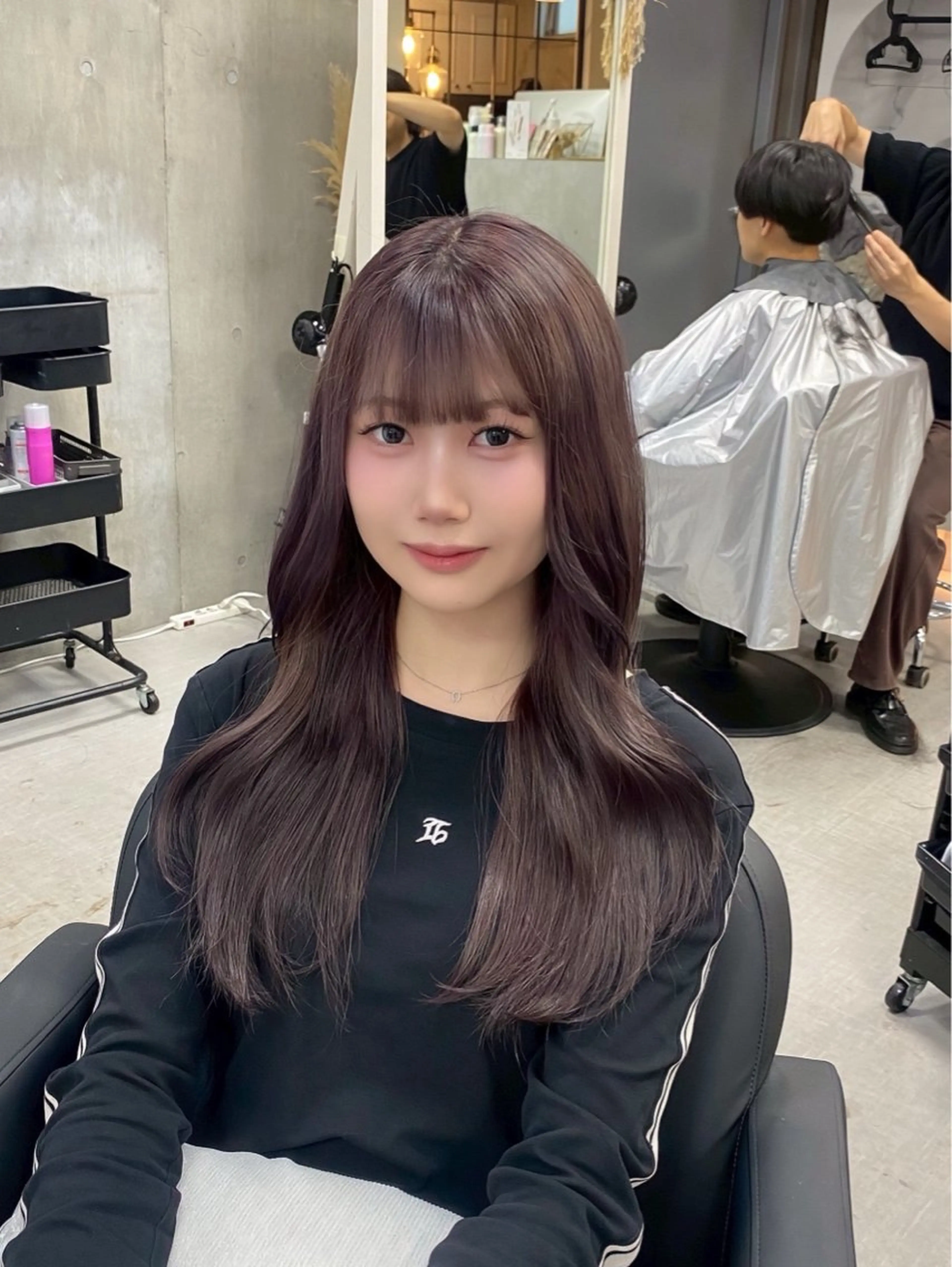 ロング カラー ブリーチ 透明感カラー ダブルカラー ハイトーンカラー インナーカラー ヘアカラー XELM高崎 🤍Kyokaのヘアスタイル