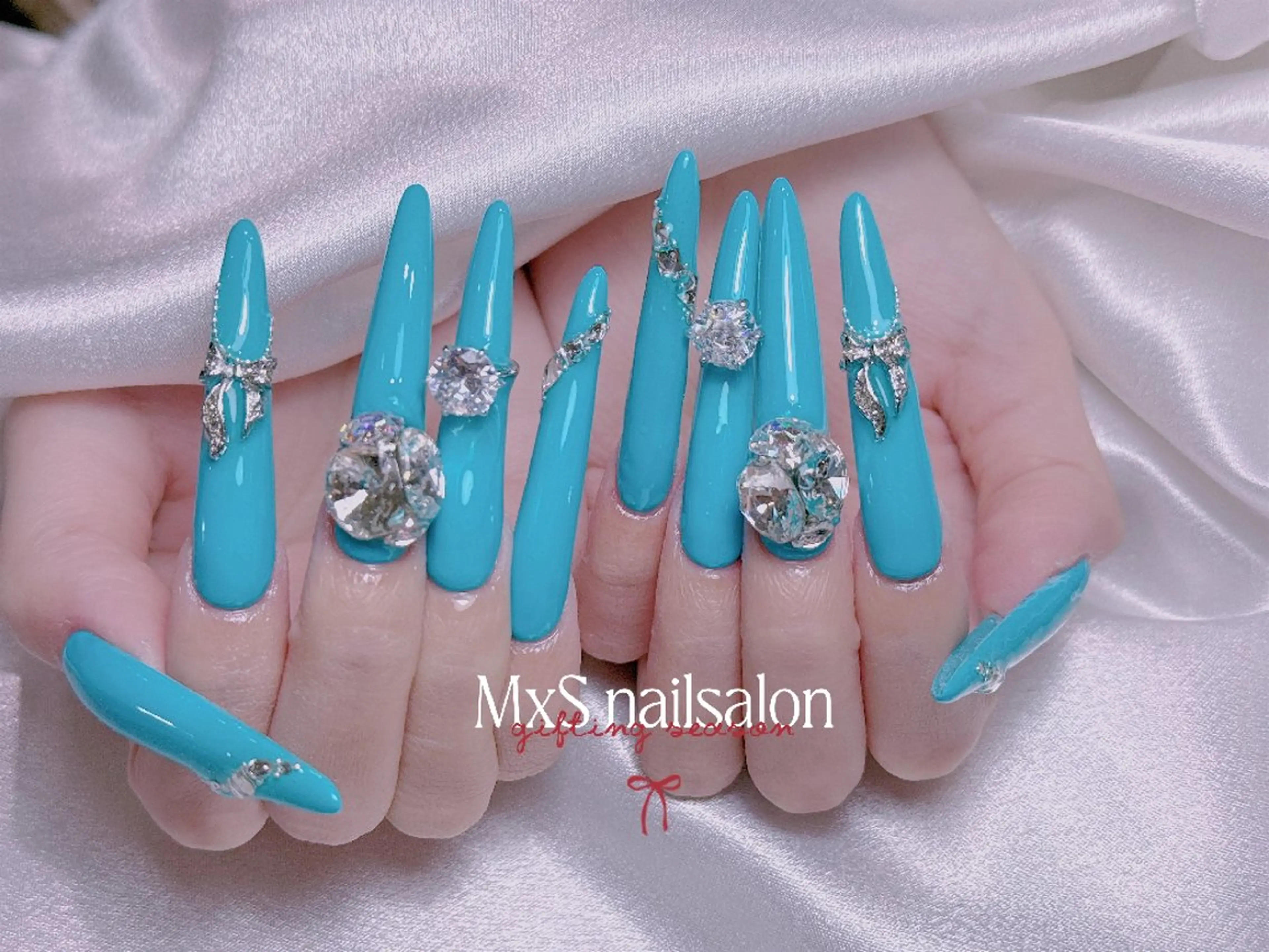 ネイル ロングネイル ハンドネイル ハンドケア M×S Nail みなのネイルデザイン