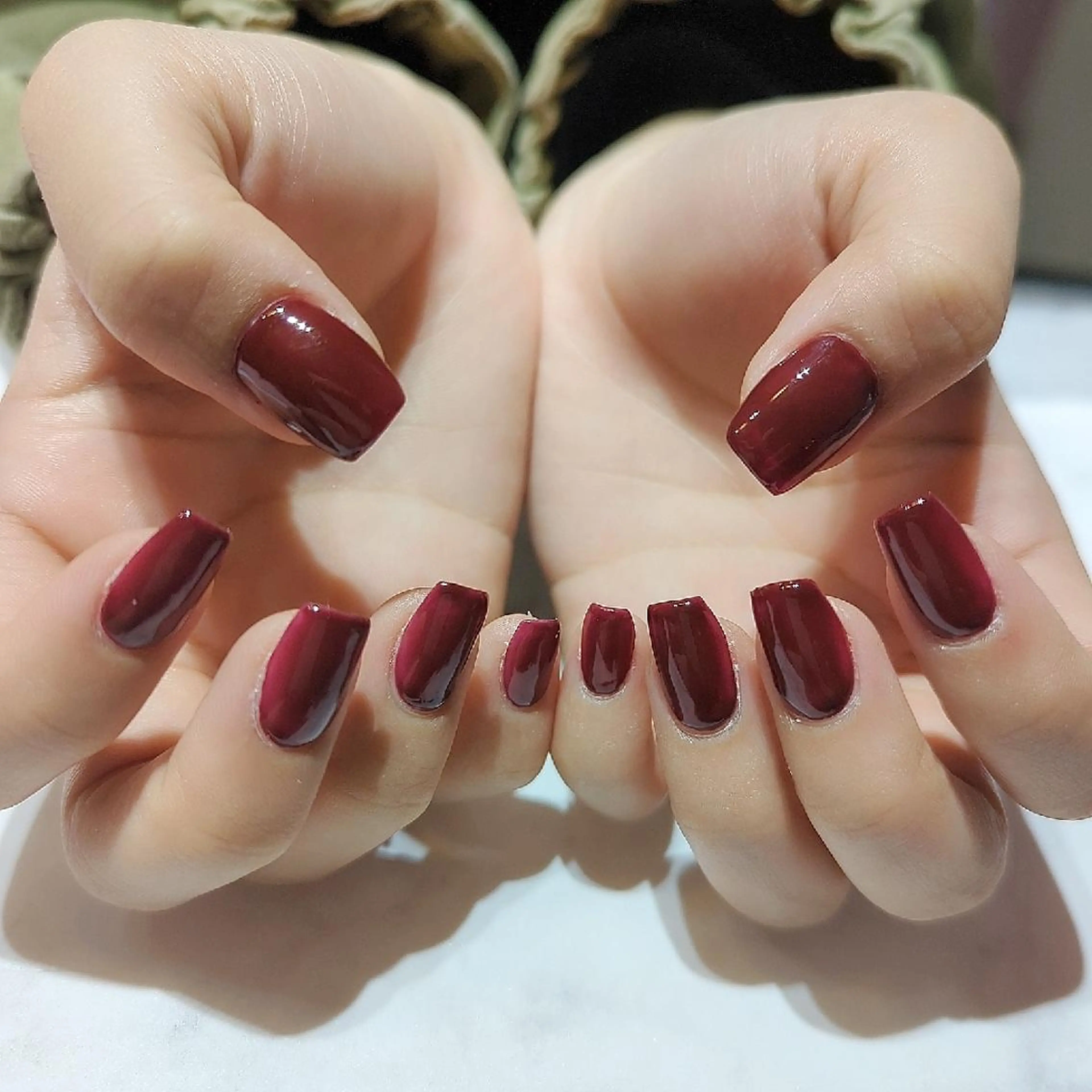 ネイル ハンドネイル あ きのネイルデザイン