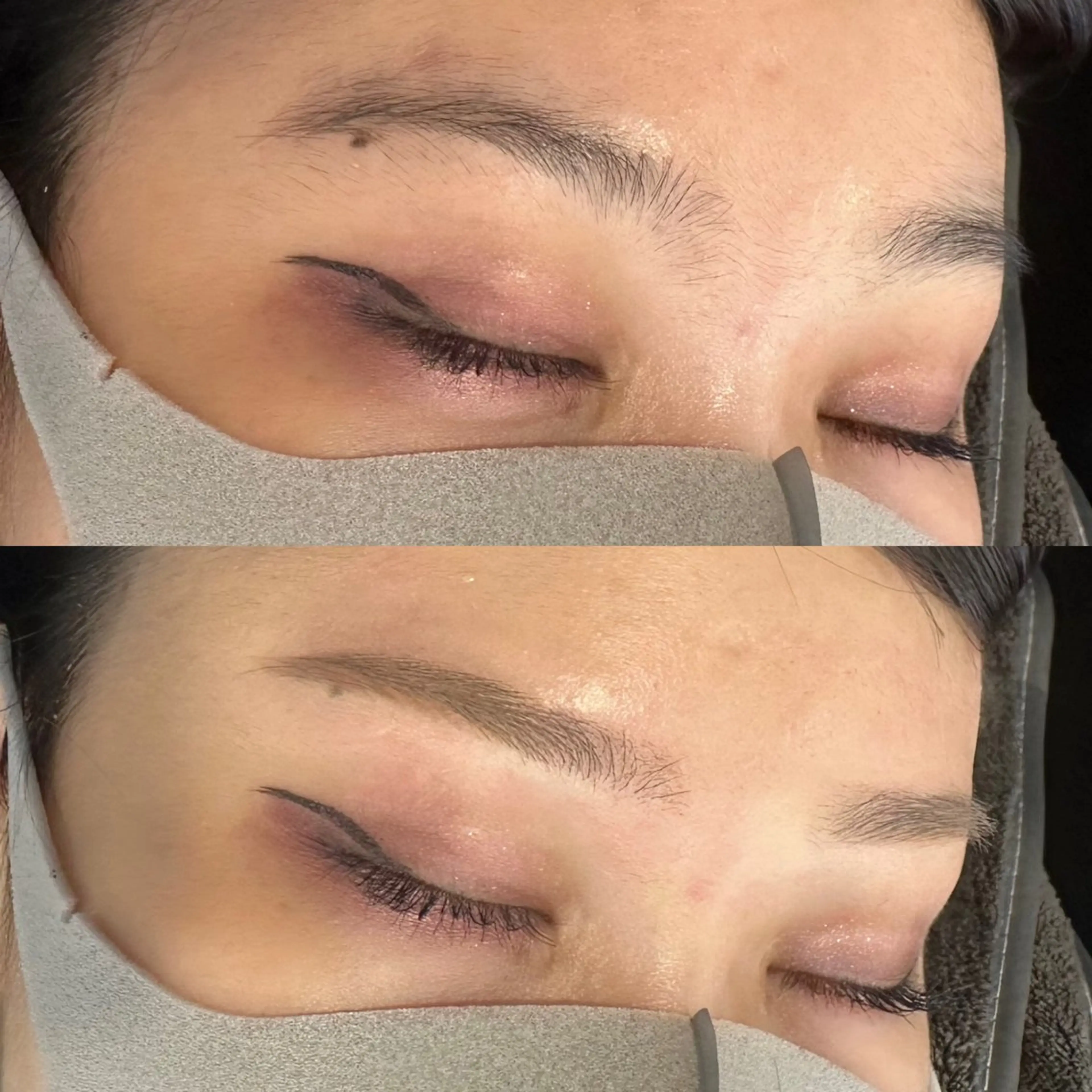 アイブロウ ワックス脱毛 眉カット pep natsumiのヘアスタイル