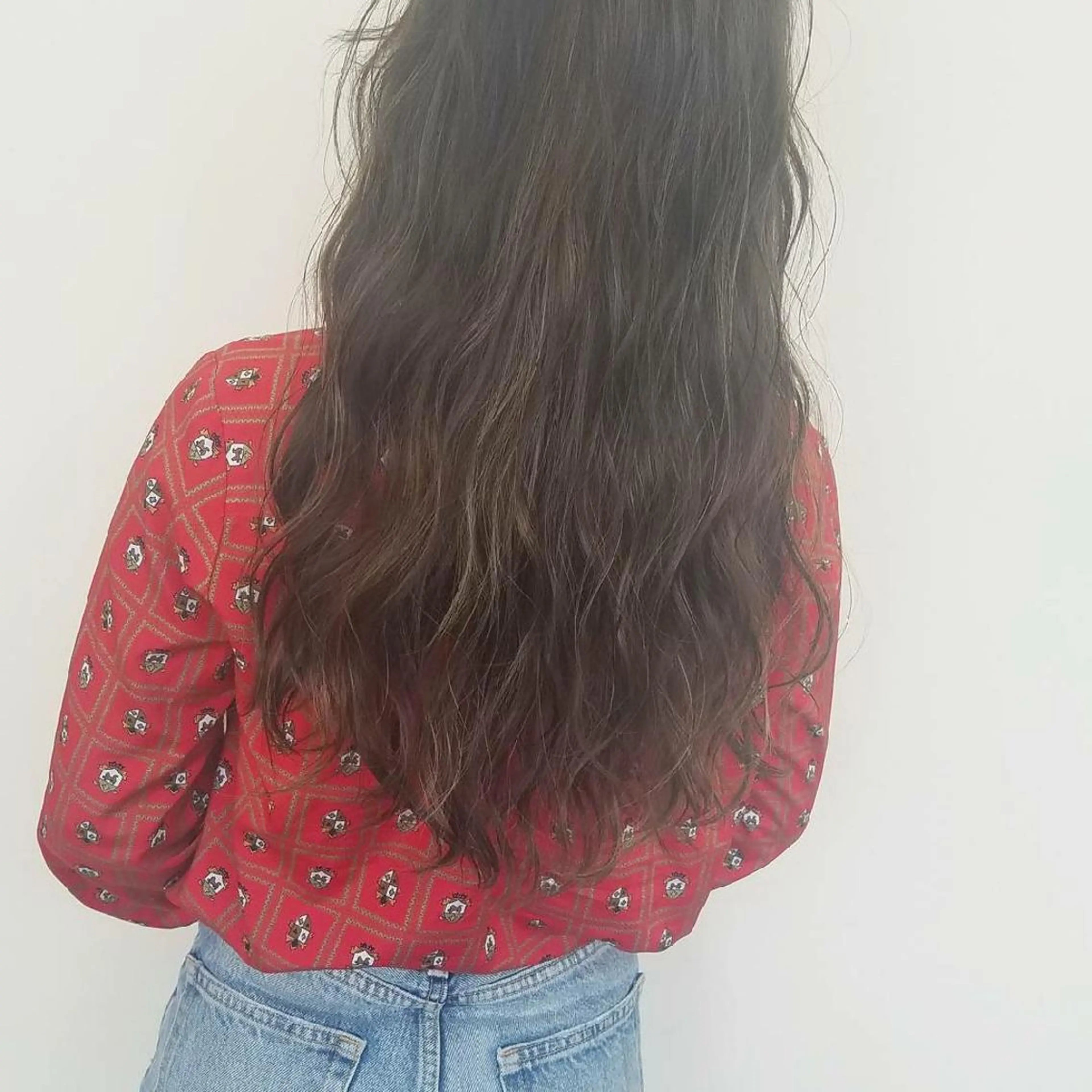 セミロング カラー ハイライトカラー ハイライト iplus まつげ、眉毛、耳つぼのマツエク・マツパデザイン