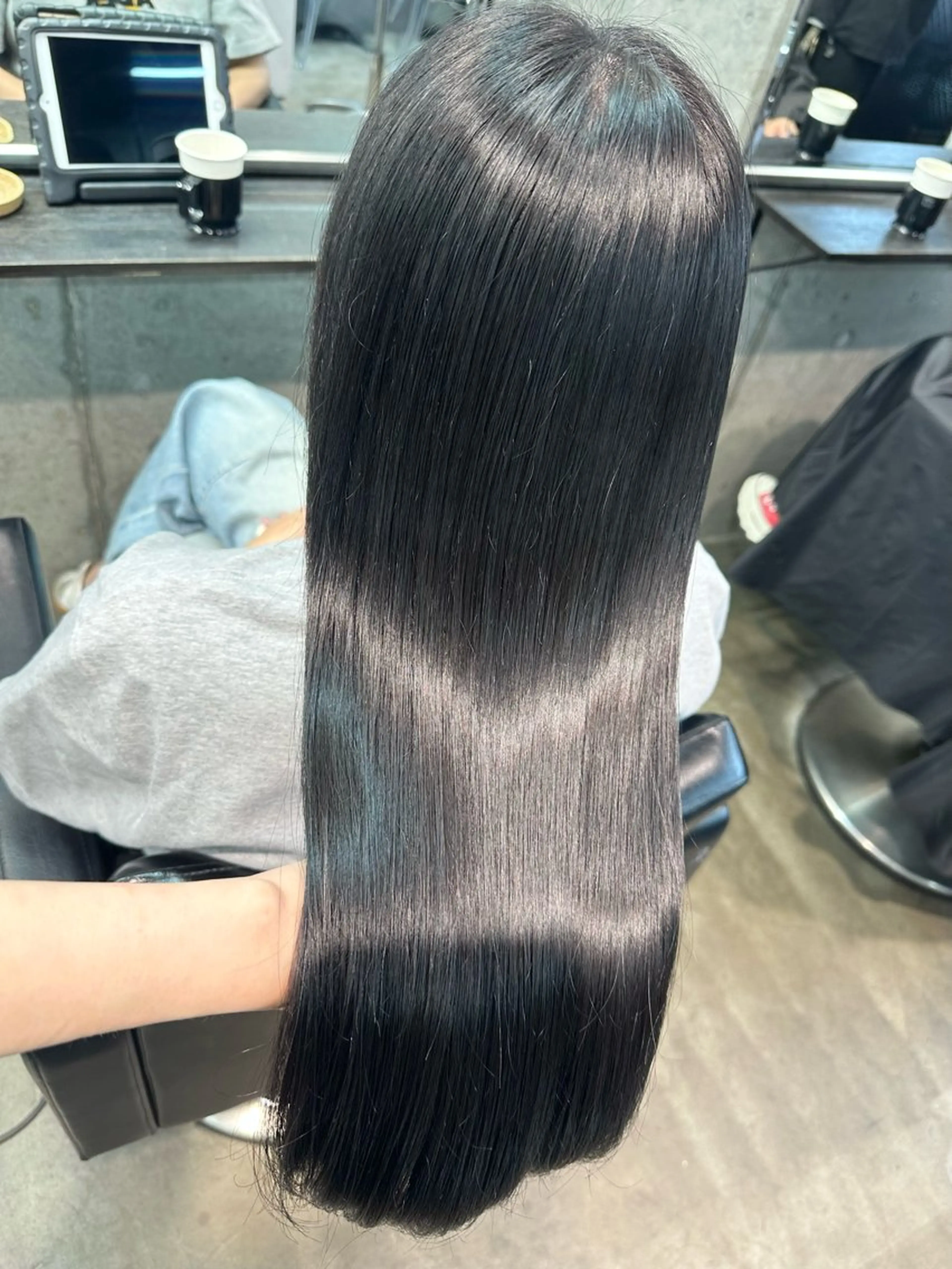 【髪質改善】縮毛矯正＋水素トリートメント＋oggiotto5stepトリートメントの写真