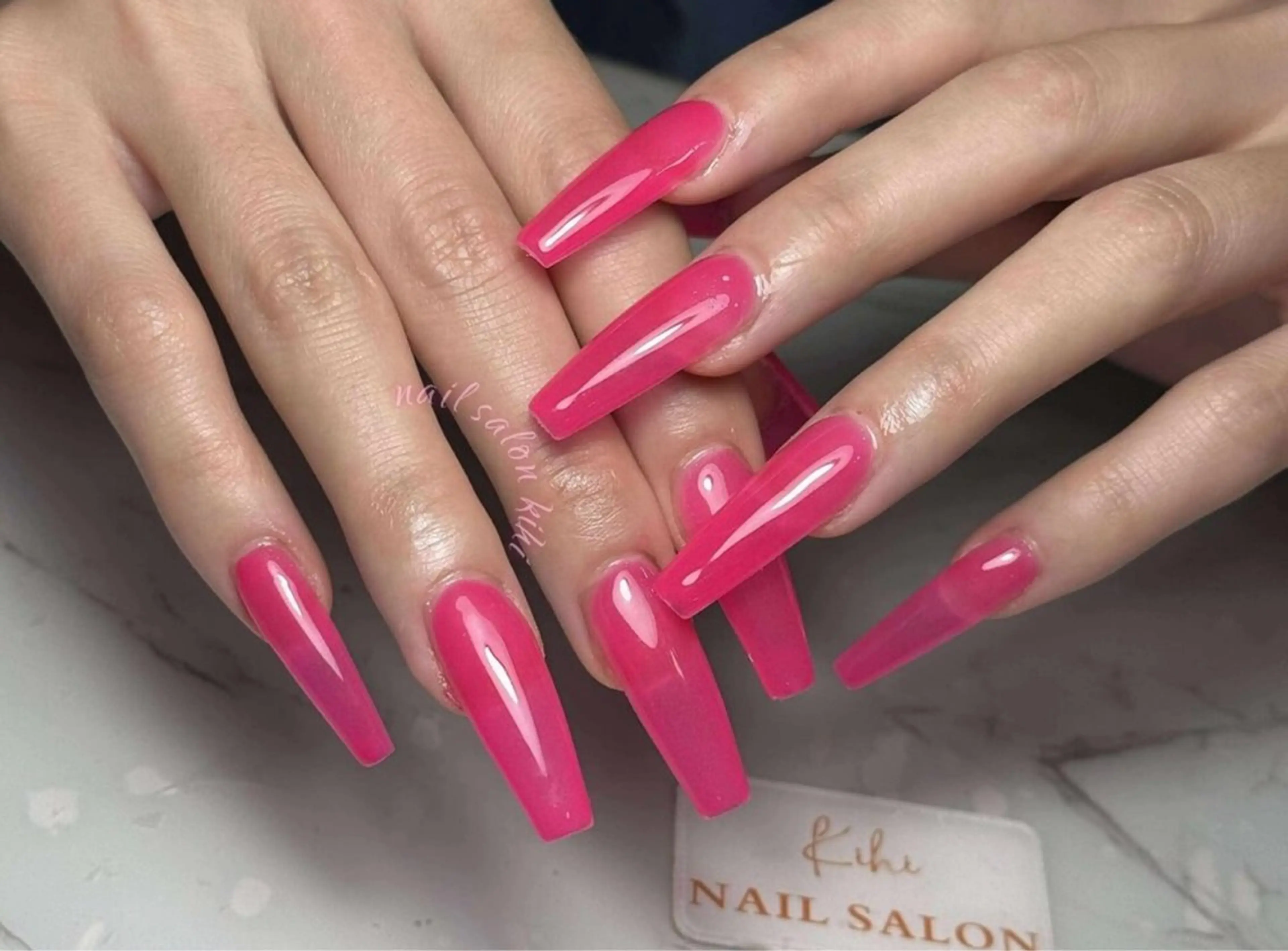 ネイル アートネイル フレンチネイル ジェルネイル グラデーション 韓国ネイル Nail Salon kihi大塚店のネイルデザイン