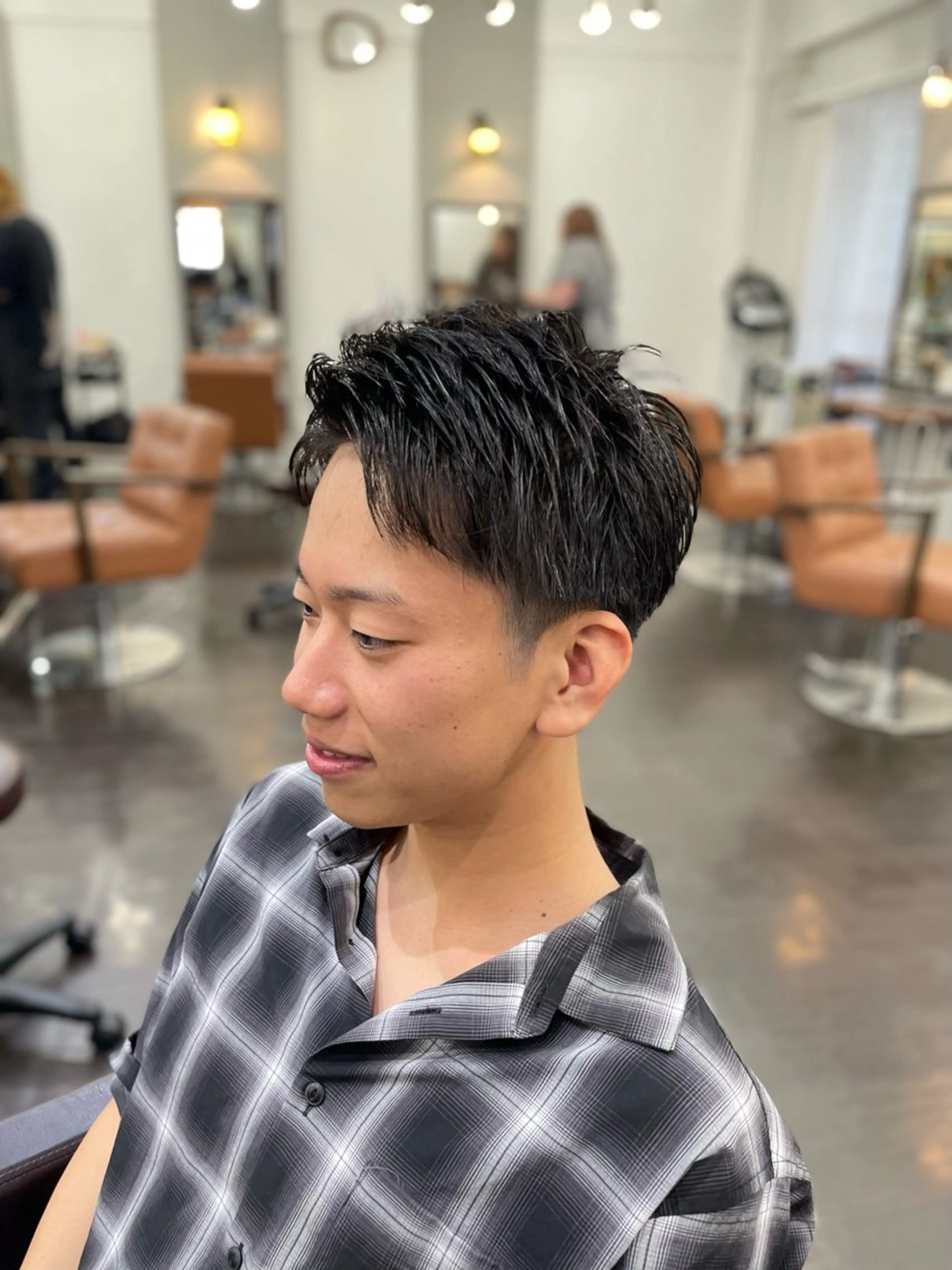 メンズ 暖色カラー/ メンズ/名駅/ユキハのヘアスタイル