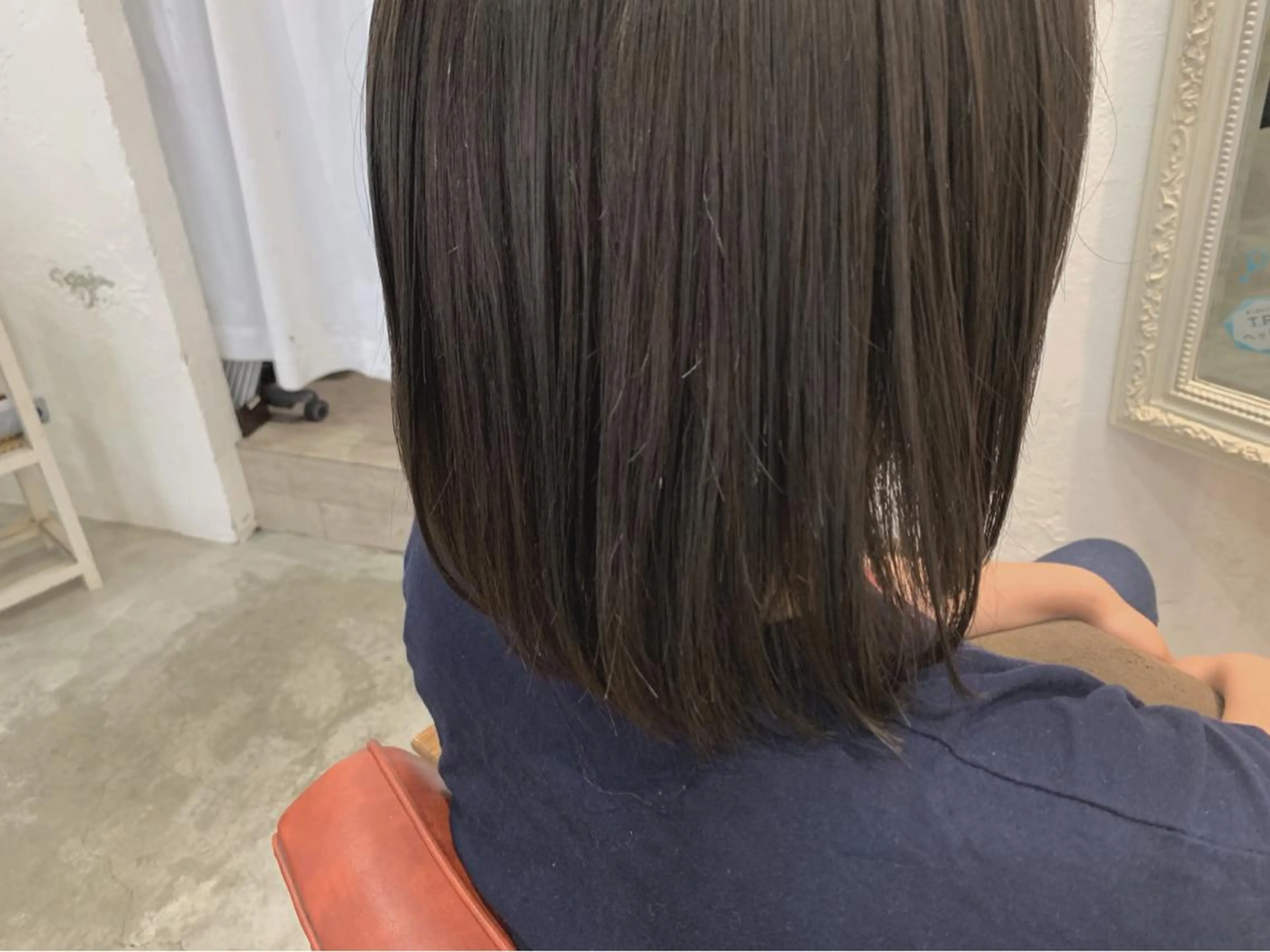 ミディアム カラー カット ヘアカラー fio マナミのヘアスタイル