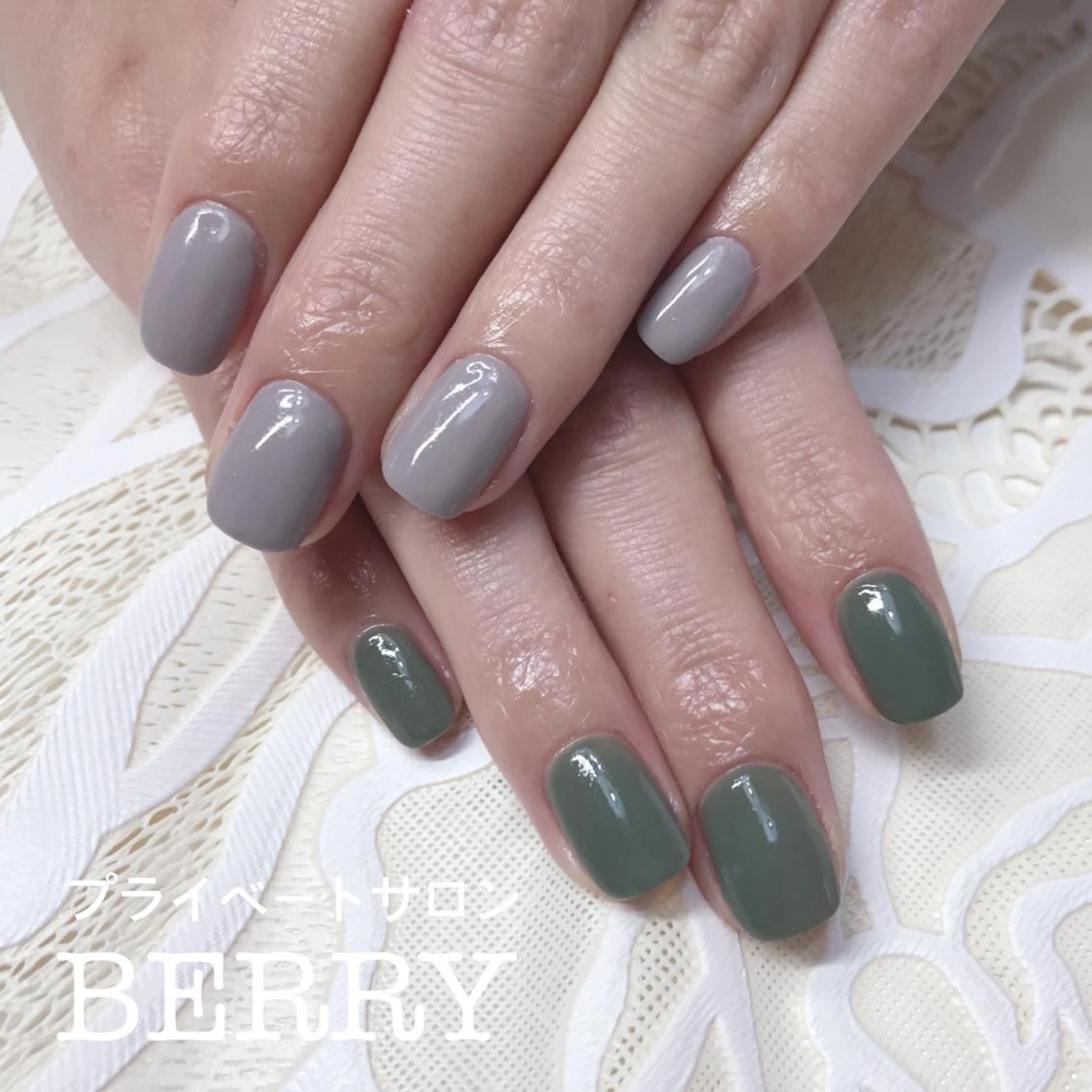 ネイル ワンカラーネイル ハンドネイル プライベートサロン BERRYのエステ・リラクイメージ