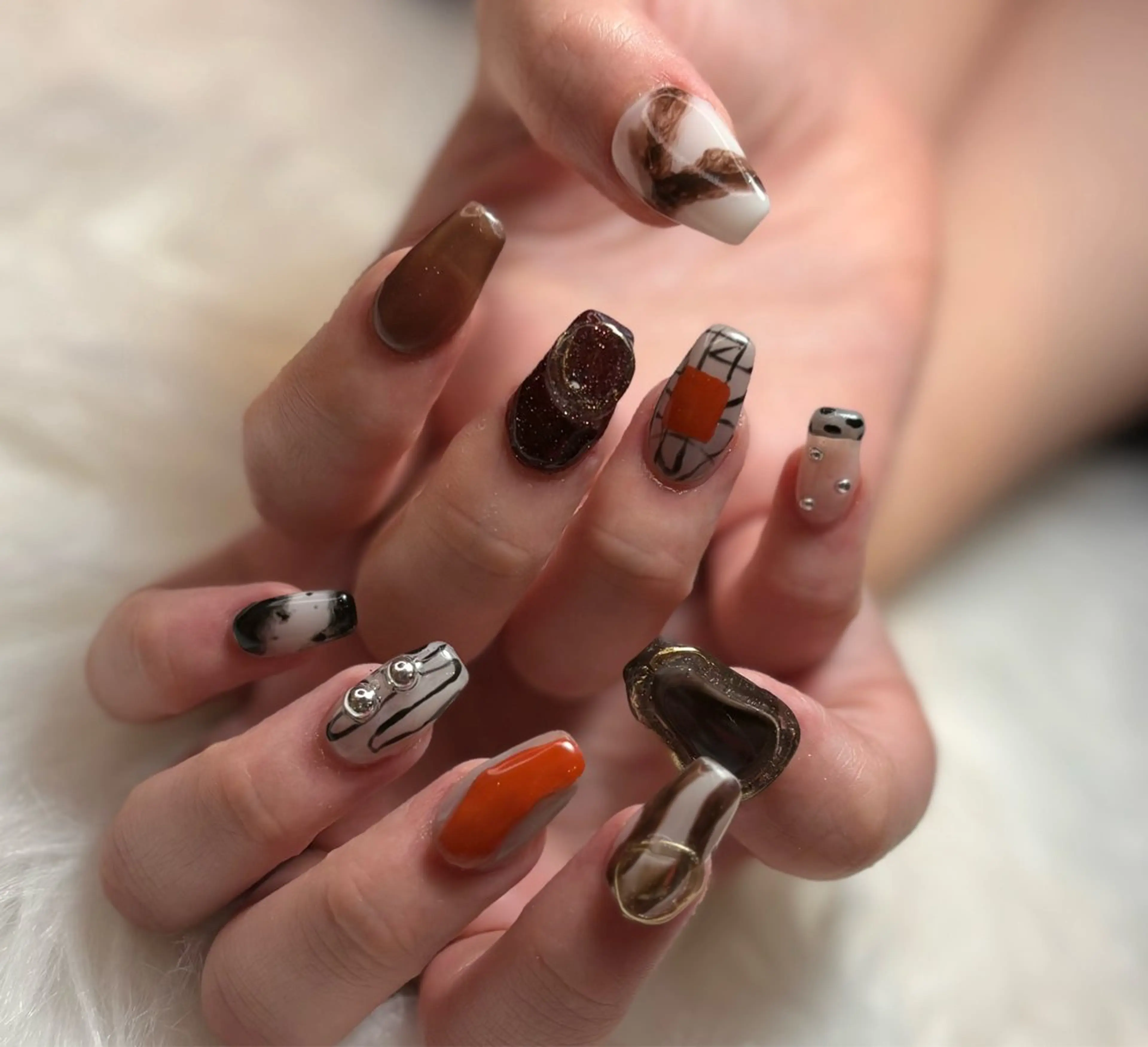 ネイル 🫧yua 🌸🫧のネイルデザイン