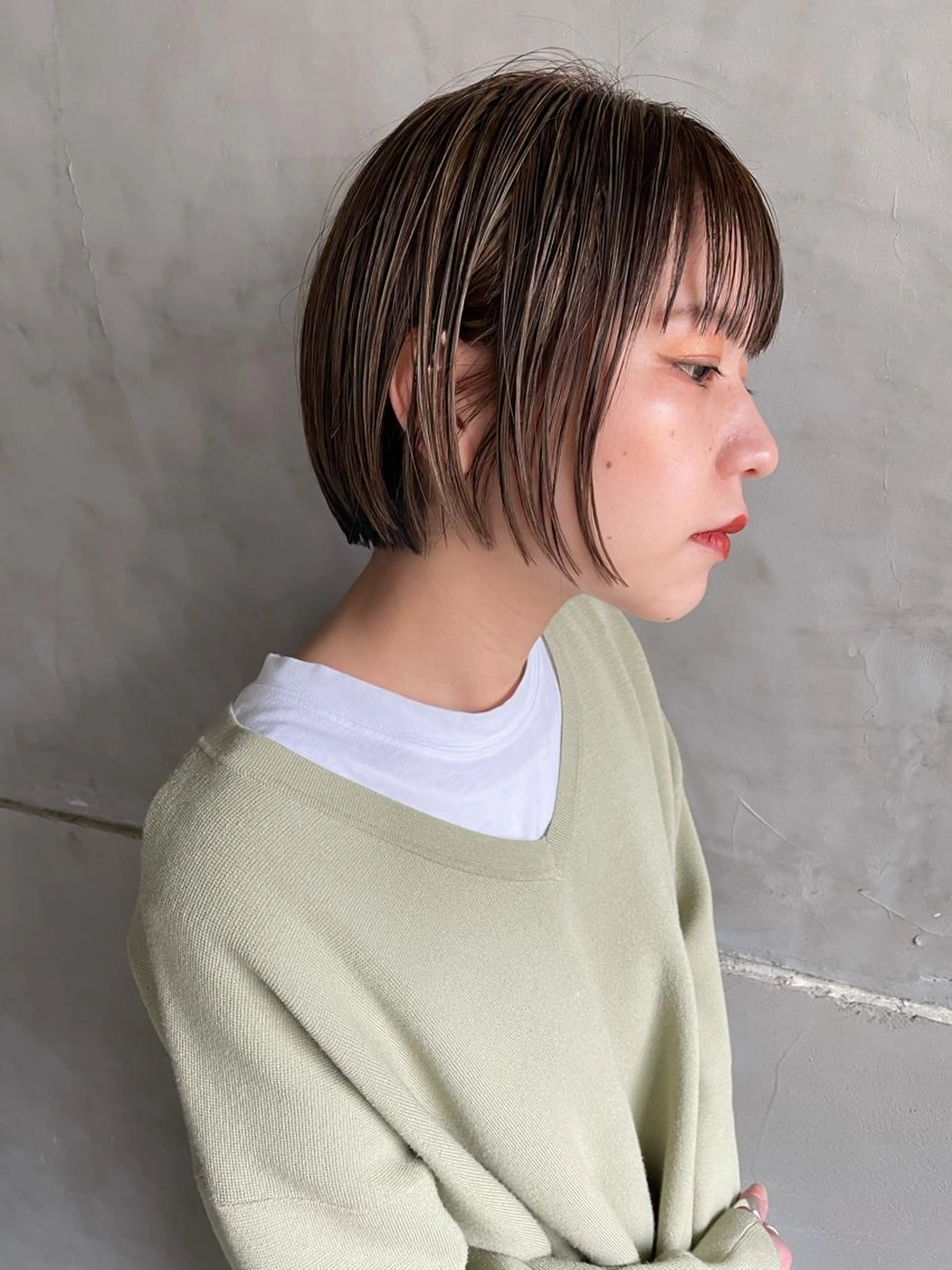 cut color ハイライト　oggi ottoトリートメント♪の写真