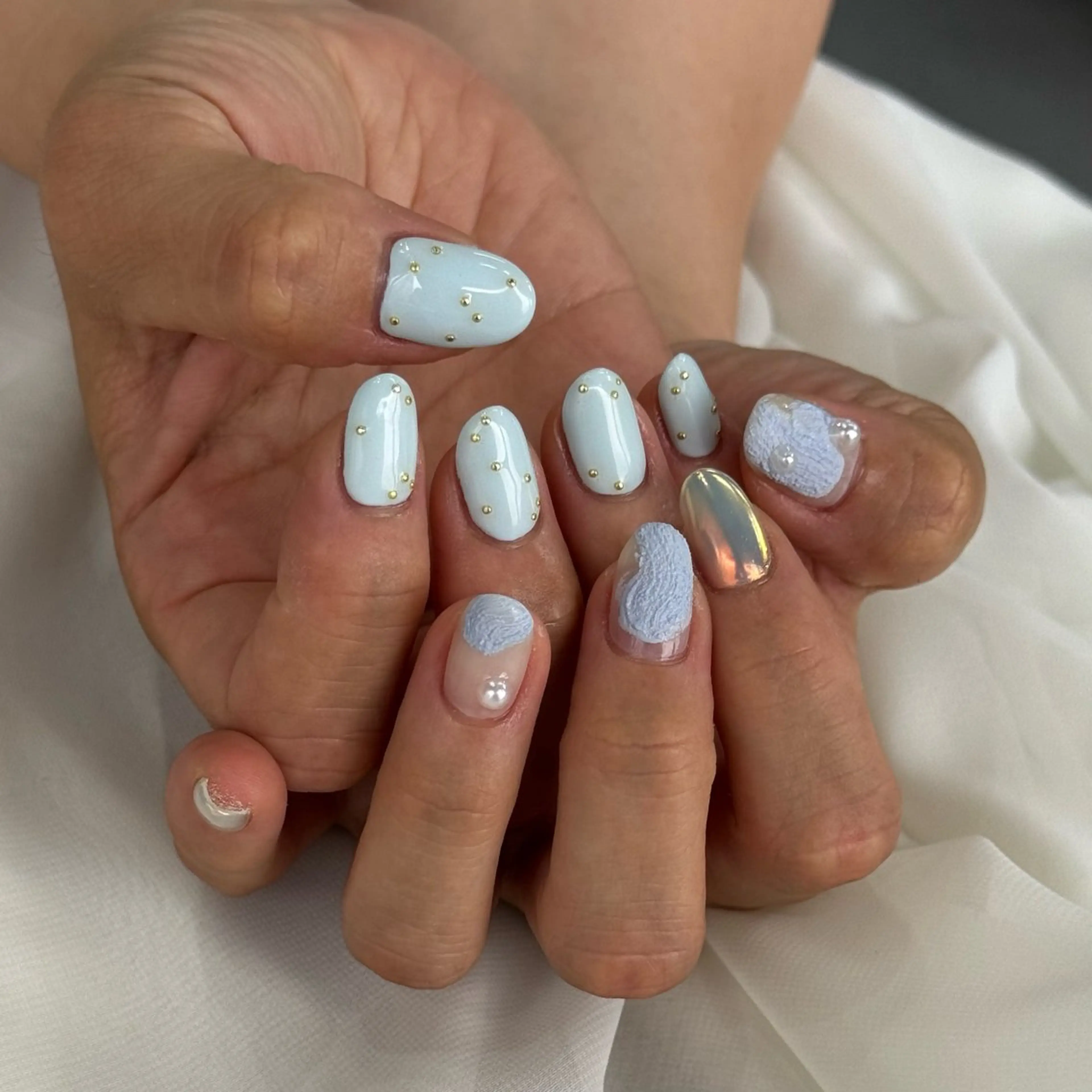 ネイル 持ち込み ハンドネイル HARUKA ネイリスト福岡/薬院のネイルデザイン